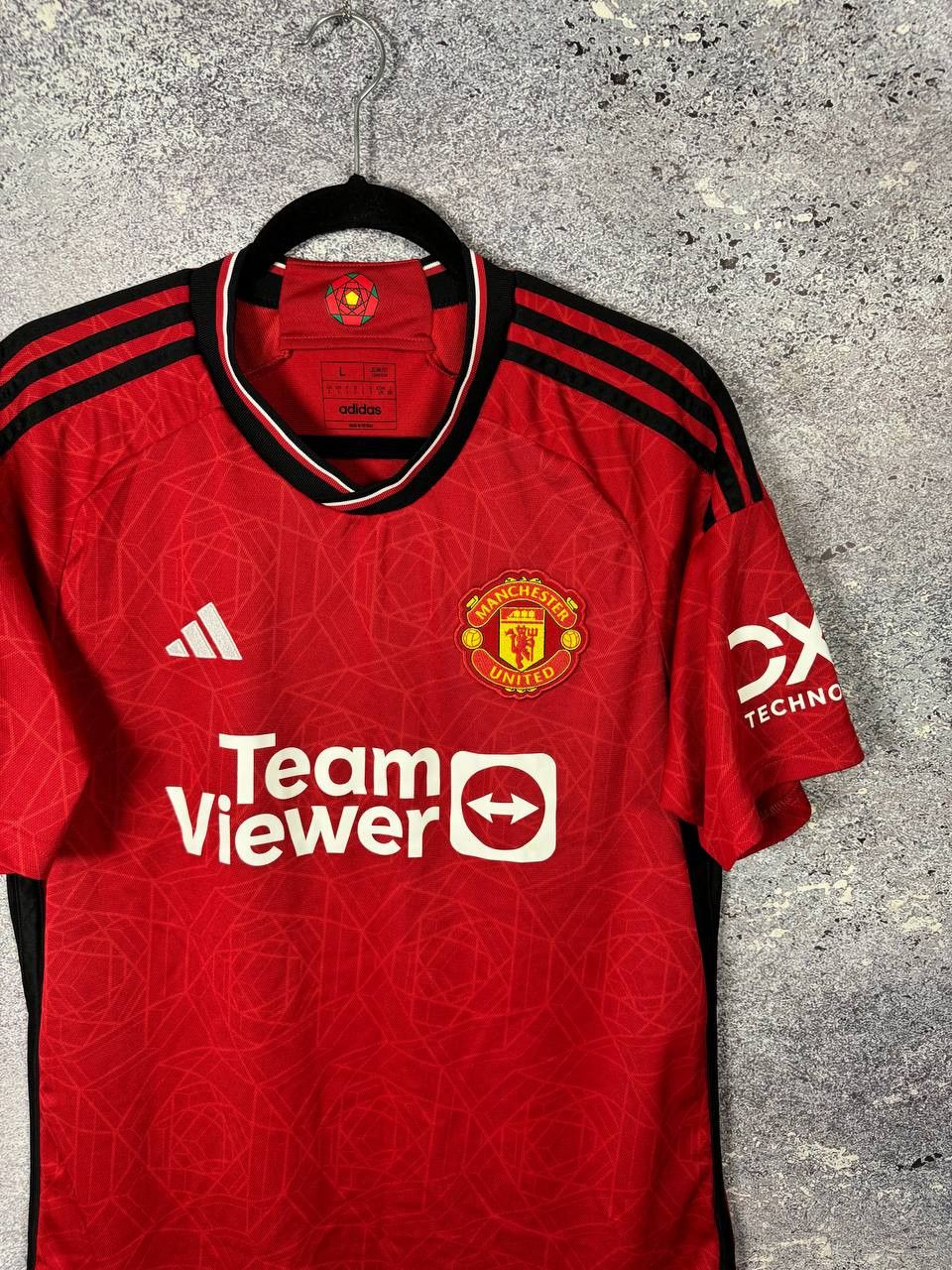 Adidas Manchester United 2023/24 Adidas Soccer Jersey Blokcore L sz Size US L / EU 52-54 / 3 - 2 Thumbnail