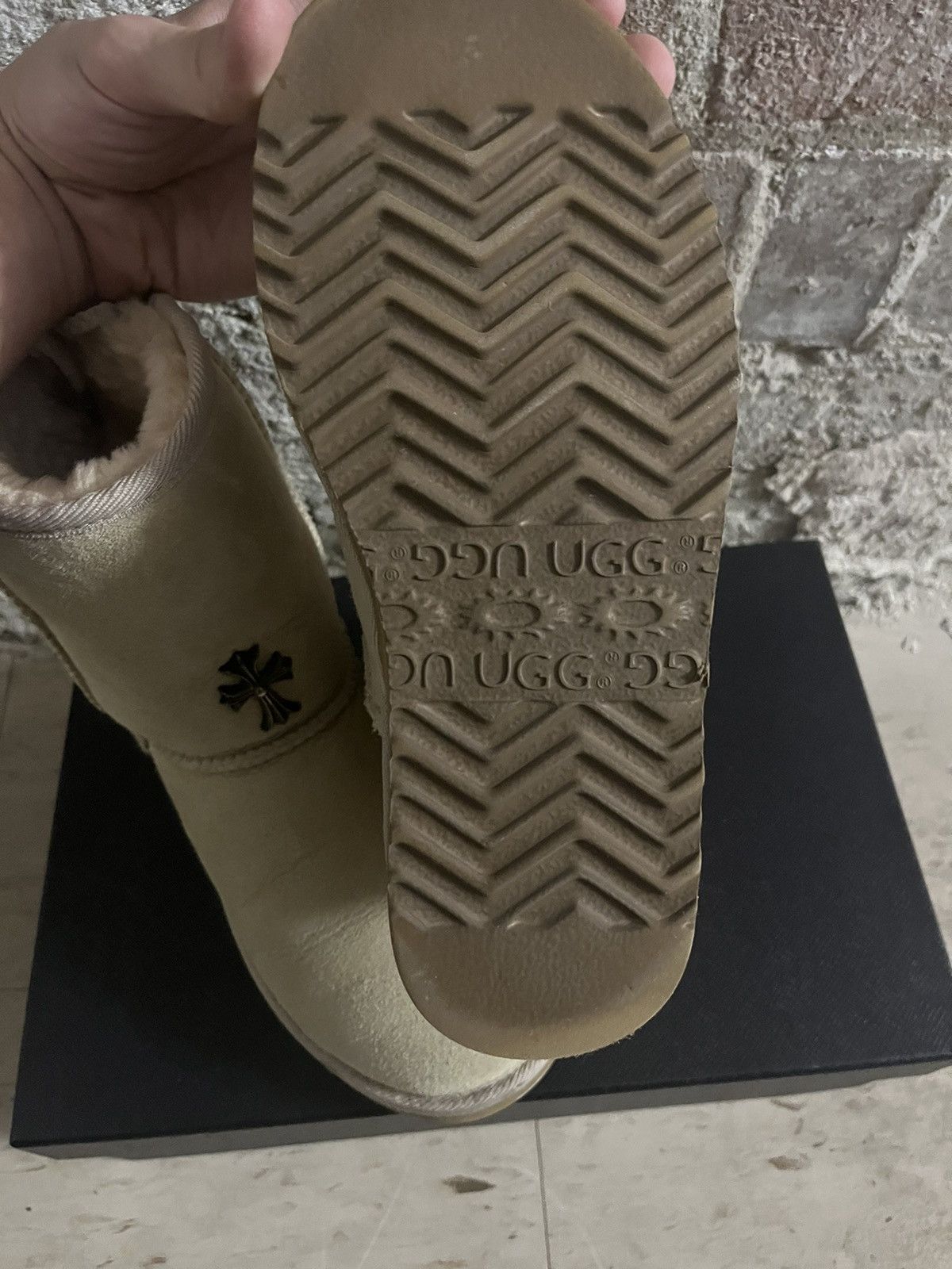 Chrome Hearts Vintage 2000s Chrome Hearts Custom Order UGG Boots Size US 6.5 / EU 39-40 - 7 Thumbnail