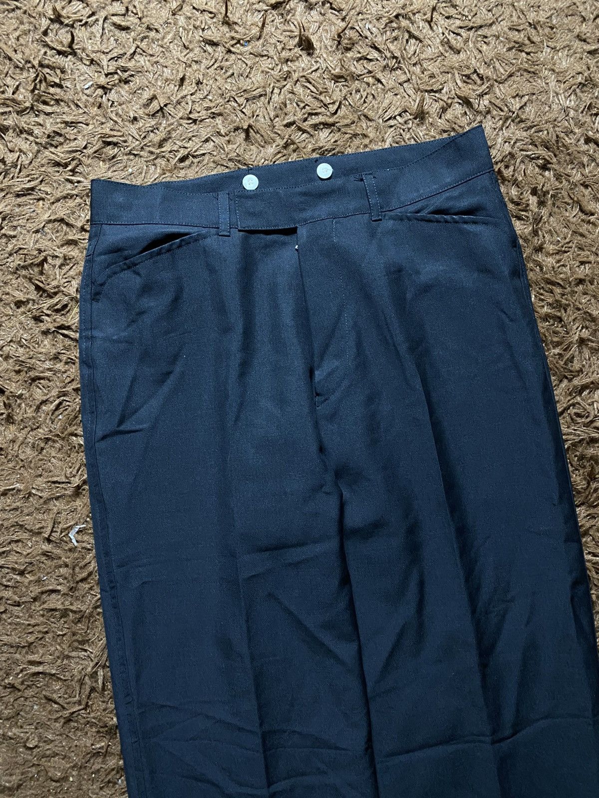 Gucci × Tom Ford 90s - GUCCI TOMFORD WOOL&MOHAIR TROUSER Size 32" / US 10 / IT 46 - 4 Thumbnail