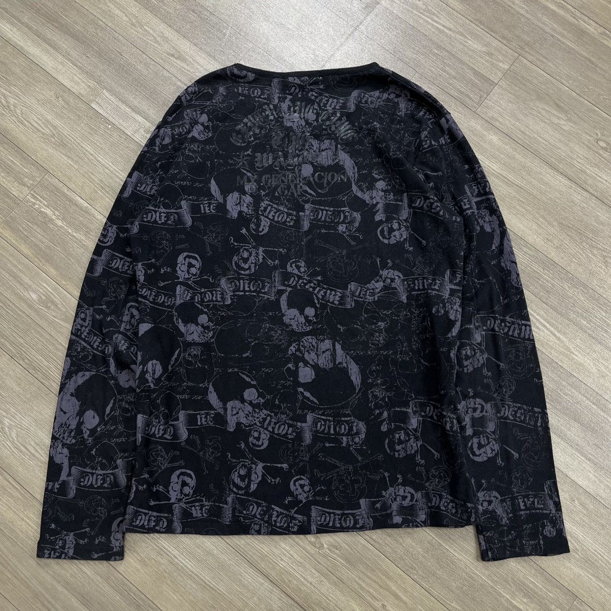In The Attic 2000s In The Attic Skulls Grunge Punks Lgb Style Longsleeve Size US L / EU 52-54 / 3 - 11 Thumbnail