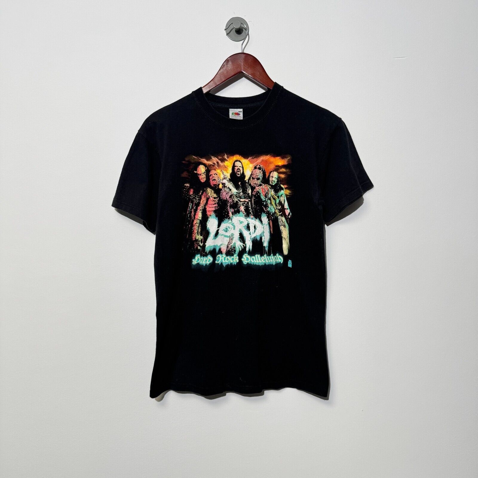 Vintage Vintage Unisex Black Cotton T-Shirt Size S Lord Metal 90s Size US S / EU 44-46 / 1 - 1 Thumbnail