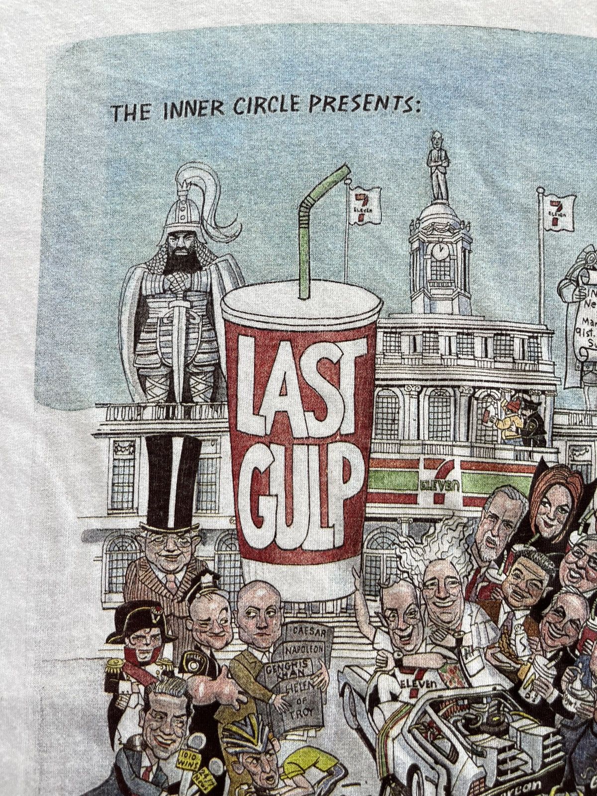 Vintage THE INNER CIRCLE Presents LAST GULP Artwork 2013’s T-shirt Size US L / EU 52-54 / 3 - 8 Thumbnail