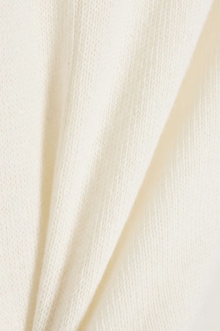 Valentino o1y0326 Crewneck Sweater in White Size S / US 4 / IT 40 - 3 Thumbnail