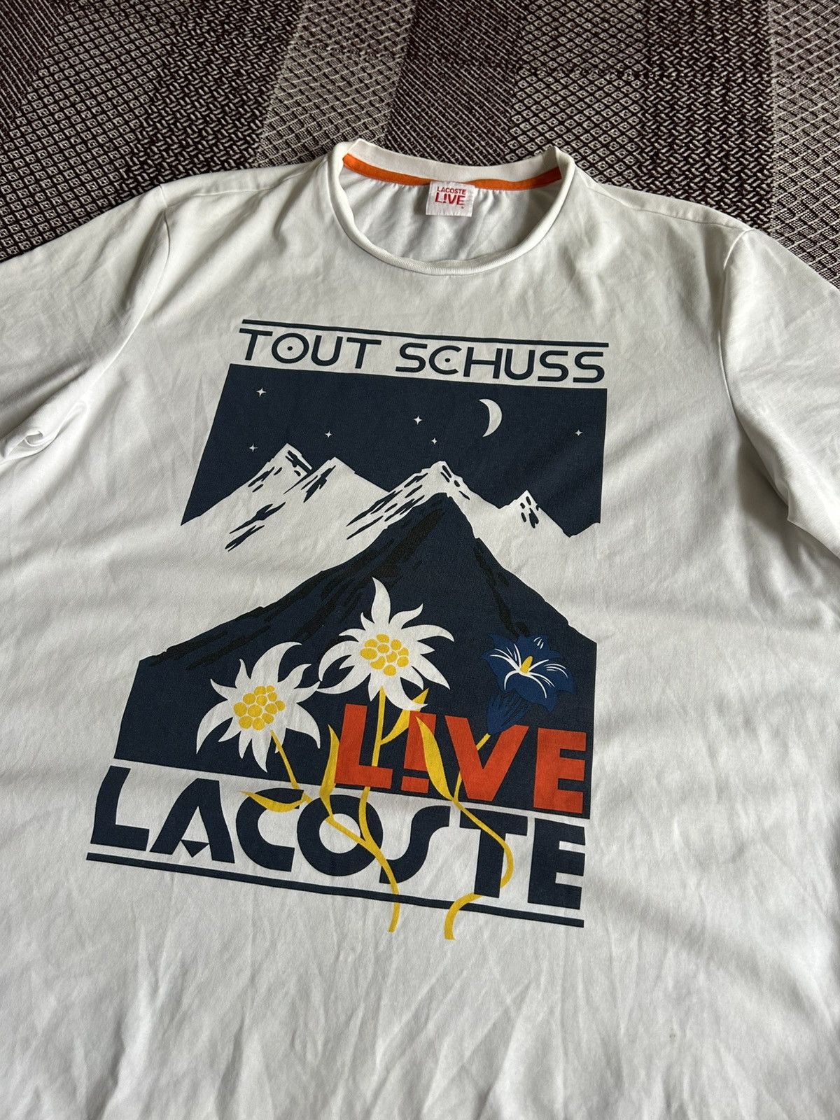 Lacoste Lacoste Live T-shirt Big Logo Graphic Print Tee Size 5 / L Size US L / EU 52-54 / 3 - 4 Thumbnail