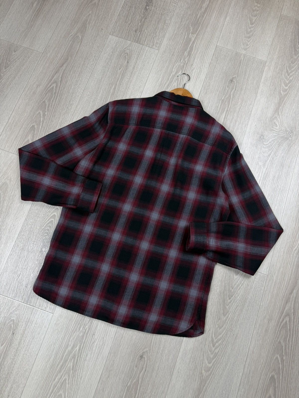Allsaints Allsaints Dieffen LS Shirt Light Flannel Checkered Size L Size US L / EU 52-54 / 3 - 9 Thumbnail