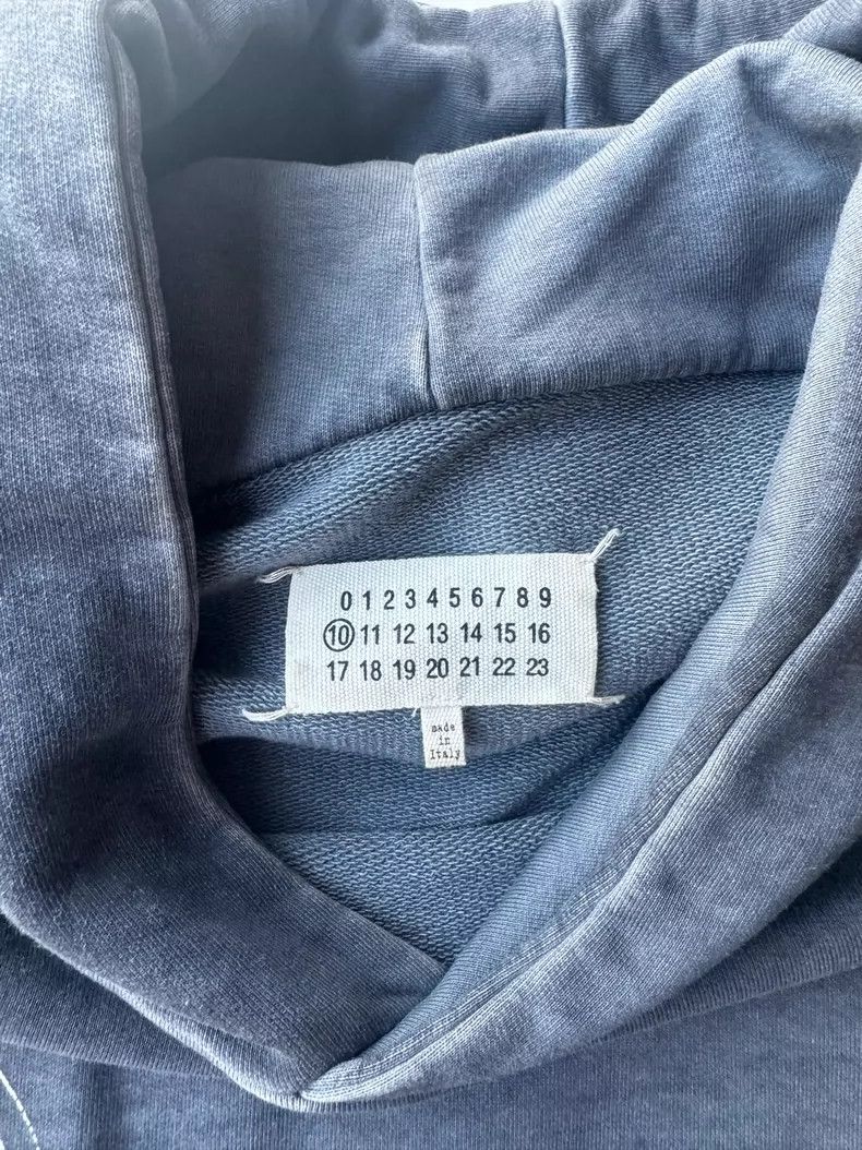 Maison Margiela Maison Margiela Washed blue sweatshirt Size US S / EU 44-46 / 1 - 5 Thumbnail