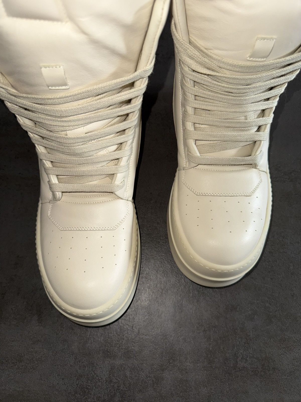Rick Owens Mega geobaskets Size US 11 / EU 44 - 4 Thumbnail