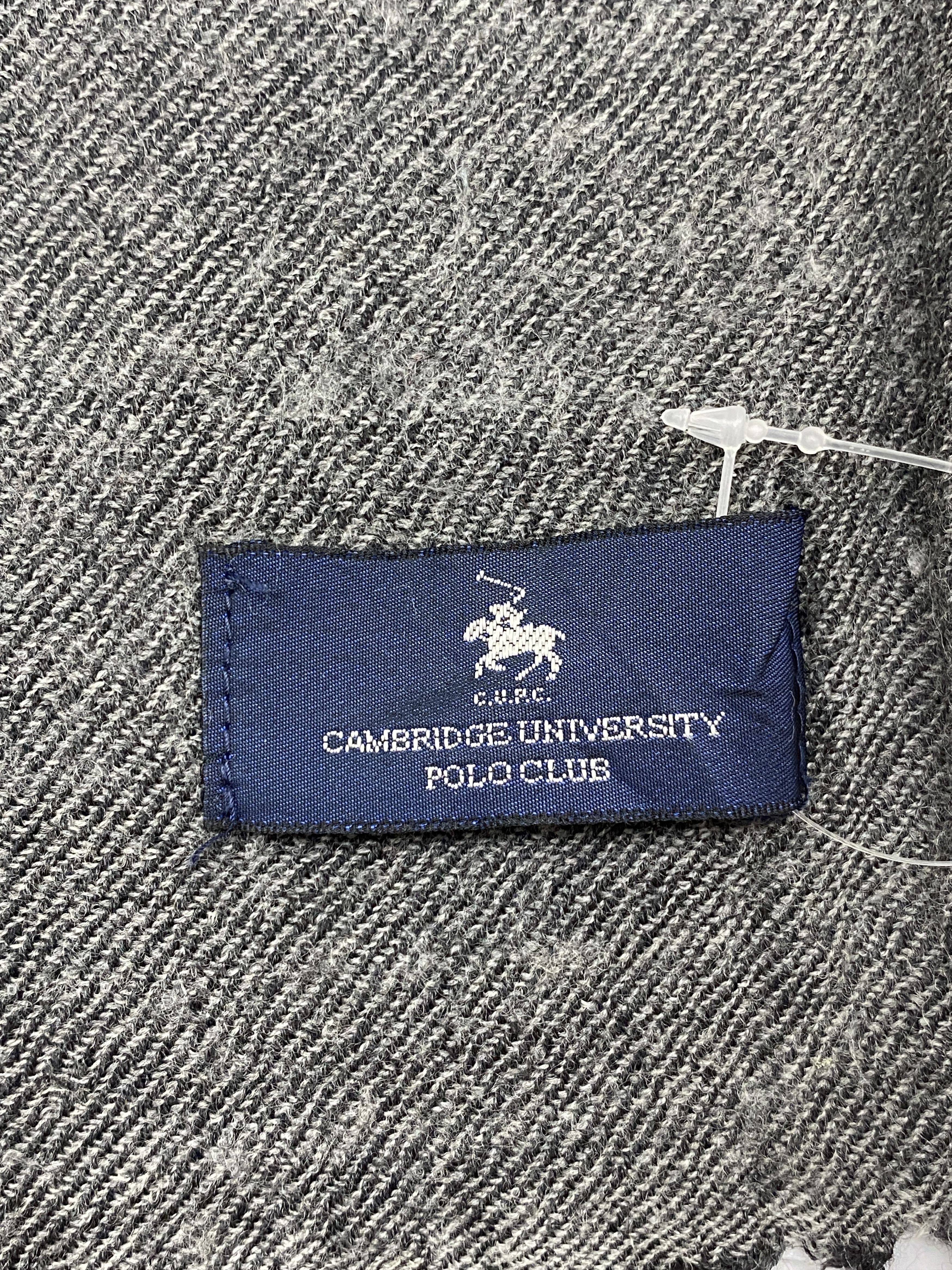 Vintage Cambridge University Polo Club Wool Scarf Muffler SC0240 Size ONE SIZE - 15 Thumbnail