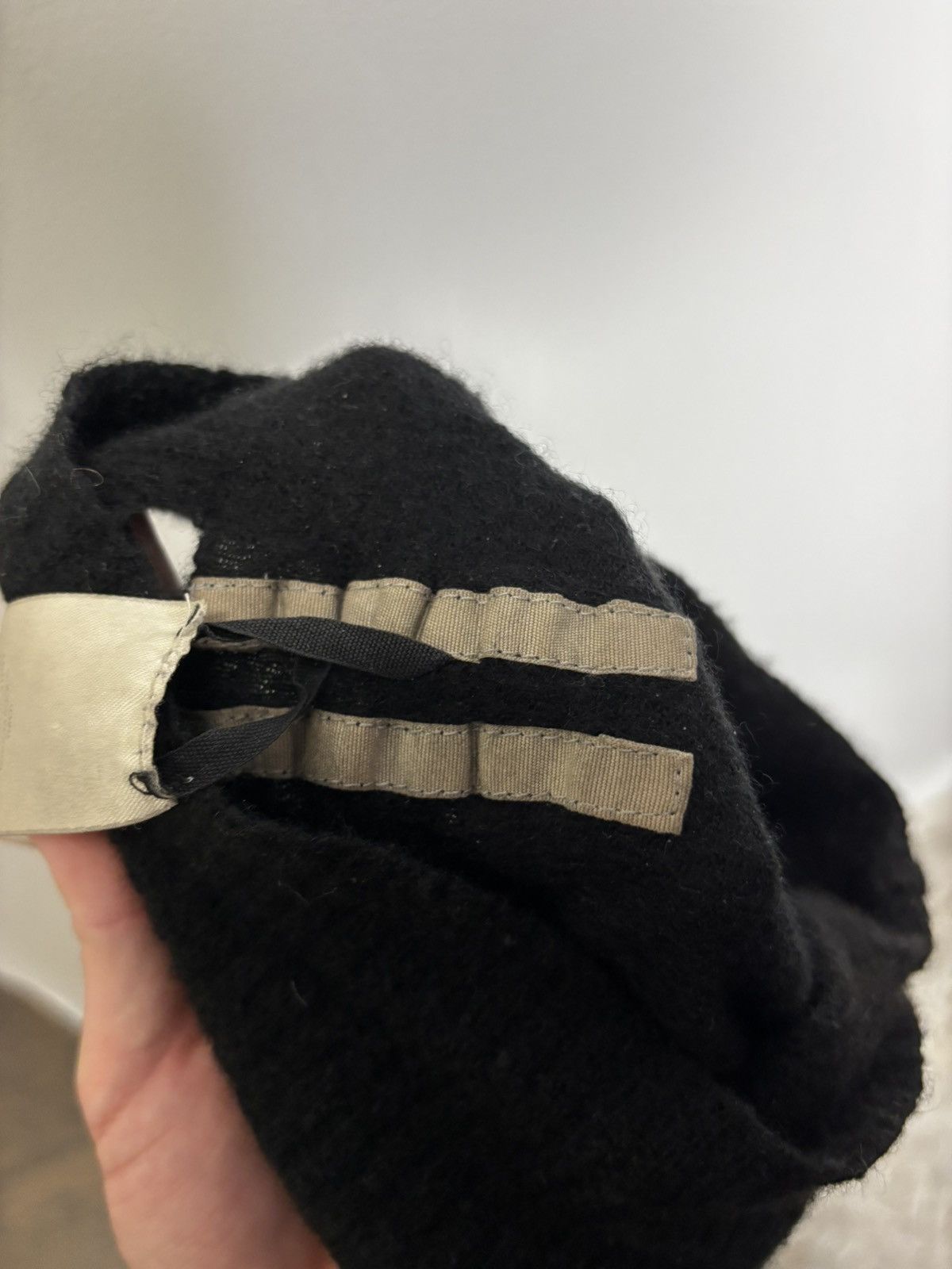 Rick Owens Rick Owens cashmere ski mask Size ONE SIZE - 6 Thumbnail