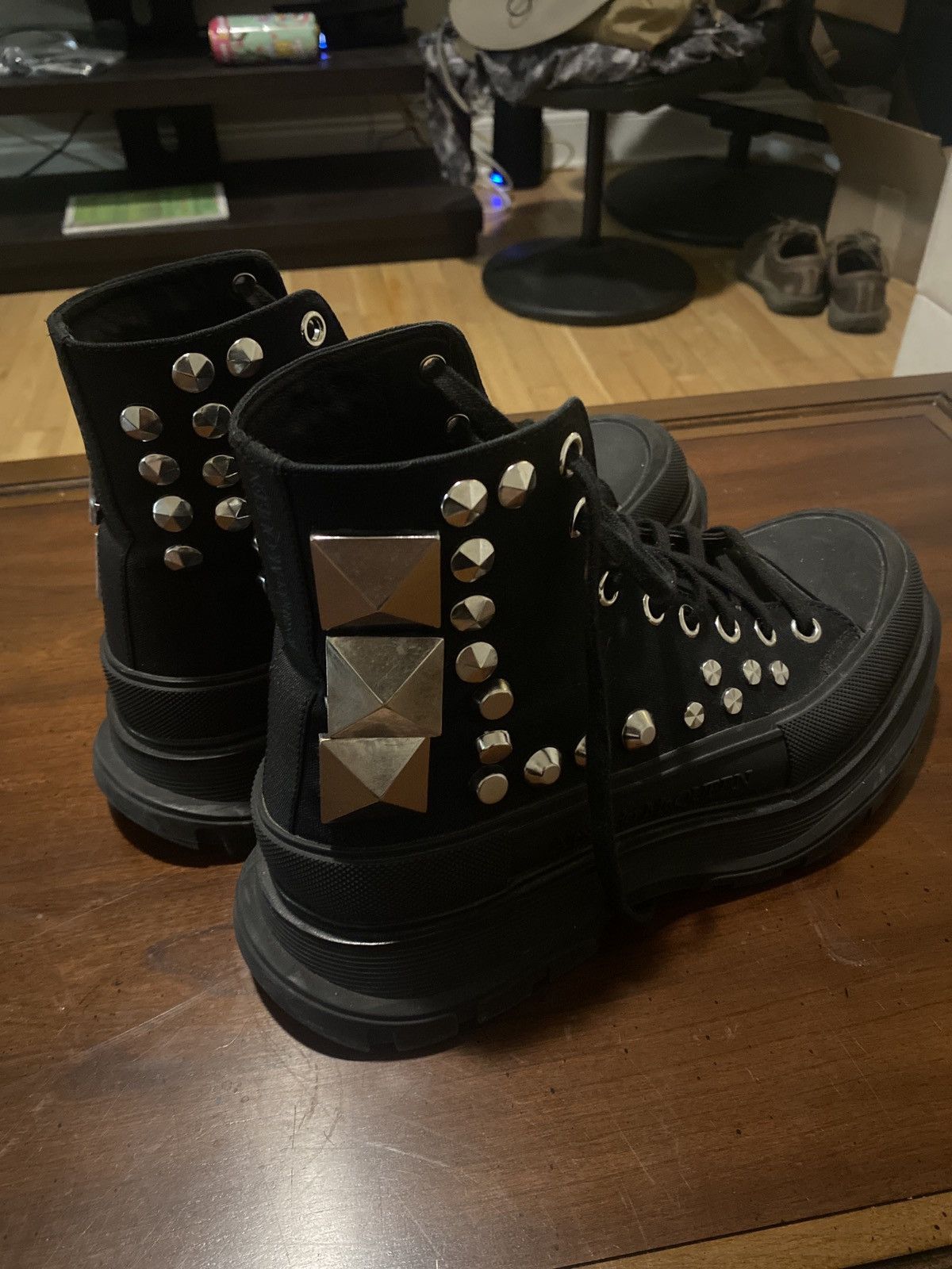 Alexander McQueen Alexander McQueen Studded Punk Boots Size US 10 / EU 43 - 2 Thumbnail