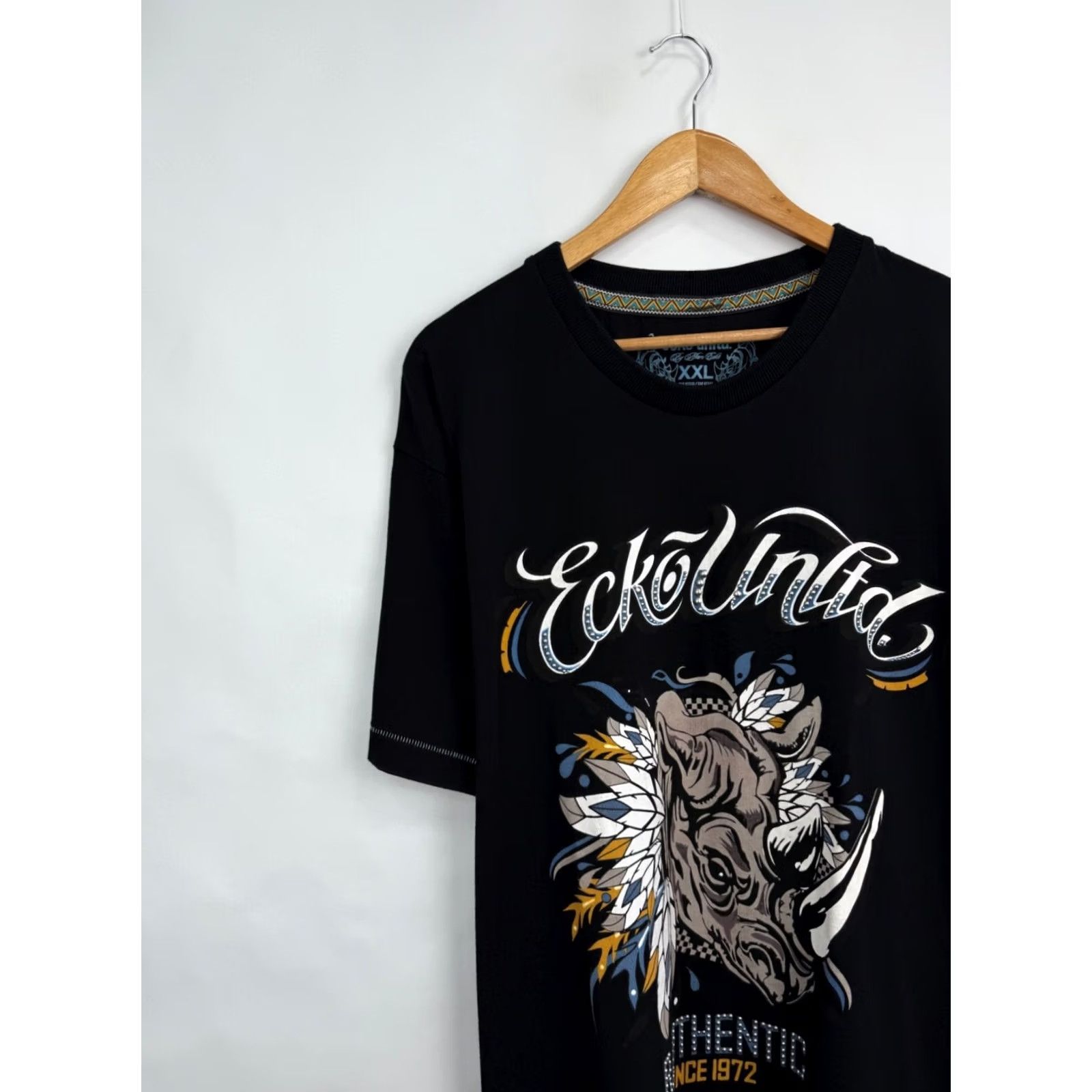 Ecko Unltd. VINTAGE Ecko Unltd Hip Hop T-Shirt XXL Black Mens Tee Retro Y2K Rare/Hype Size US XXL / EU 58 / 5 - 3 Thumbnail