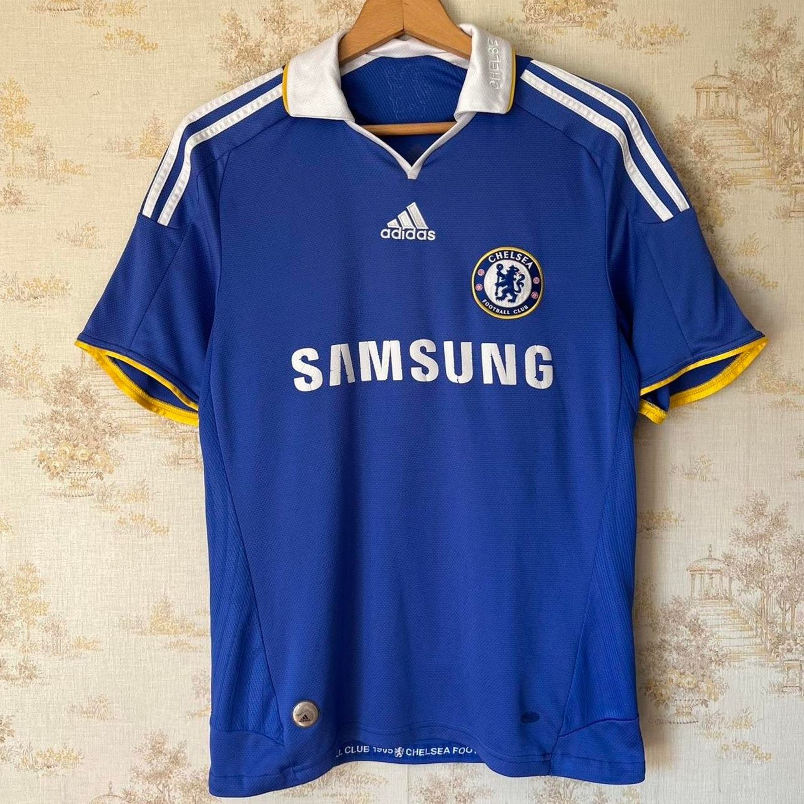 Adidas Chelsea FC 2008 Soccer Home Jersey | Adidas Samsung | Size 