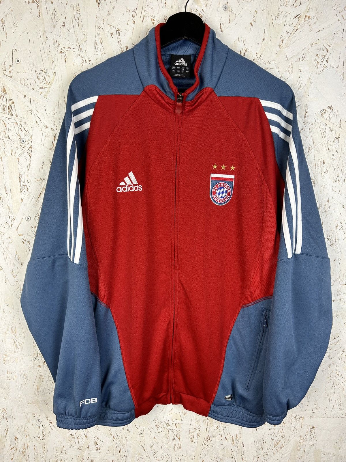 Adidas 00s Adidas Bayern Munich 2005/06 Track Jacket Munchen ~L Size US L / EU 52-54 / 3 - 1 Thumbnail