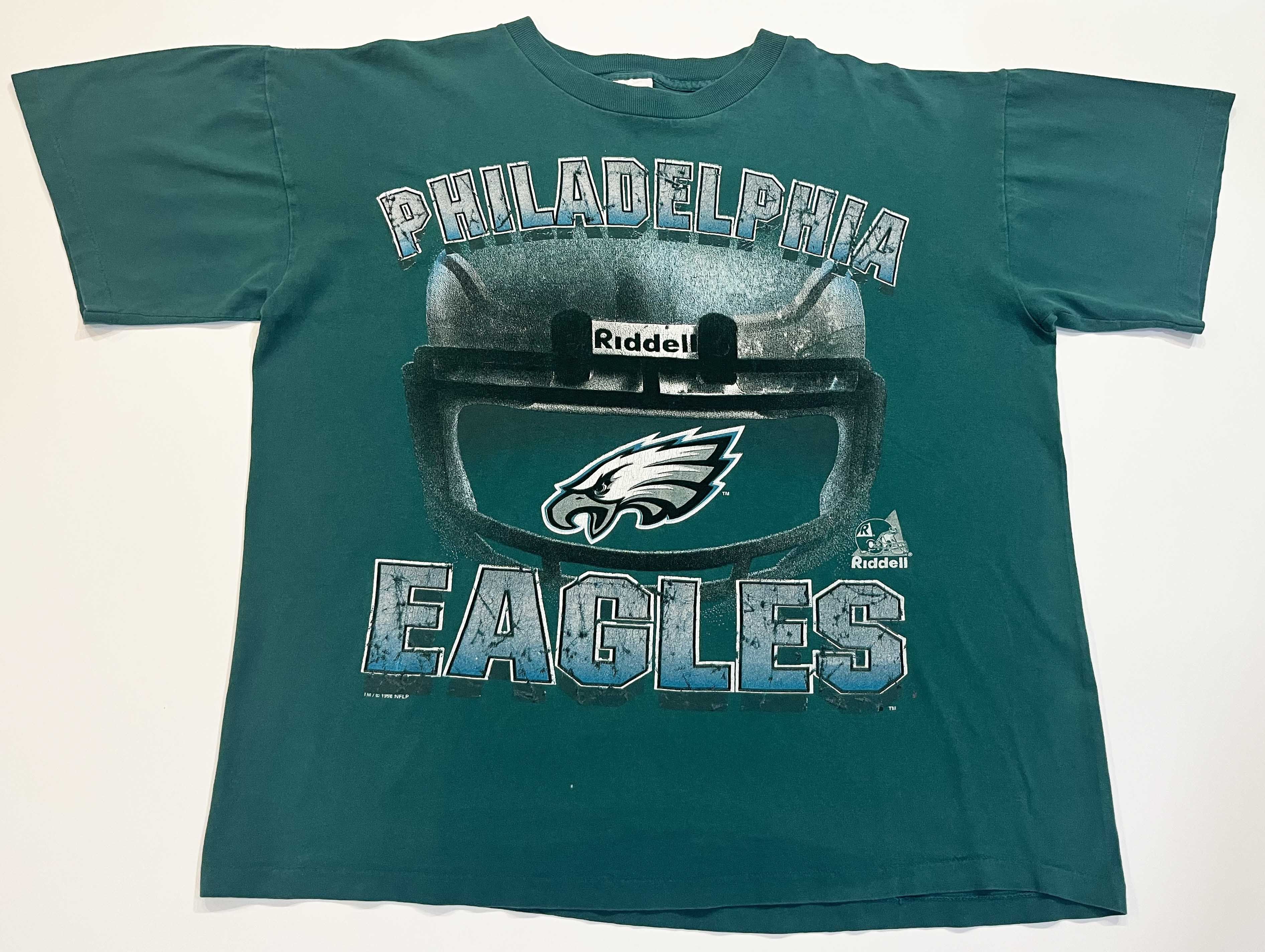 NFL × Riddell × Vintage Vintage Riddell 1996 NFL Philadelphia Eagles T-Shirt Size US L / EU 52-54 / 3 - 1 Thumbnail
