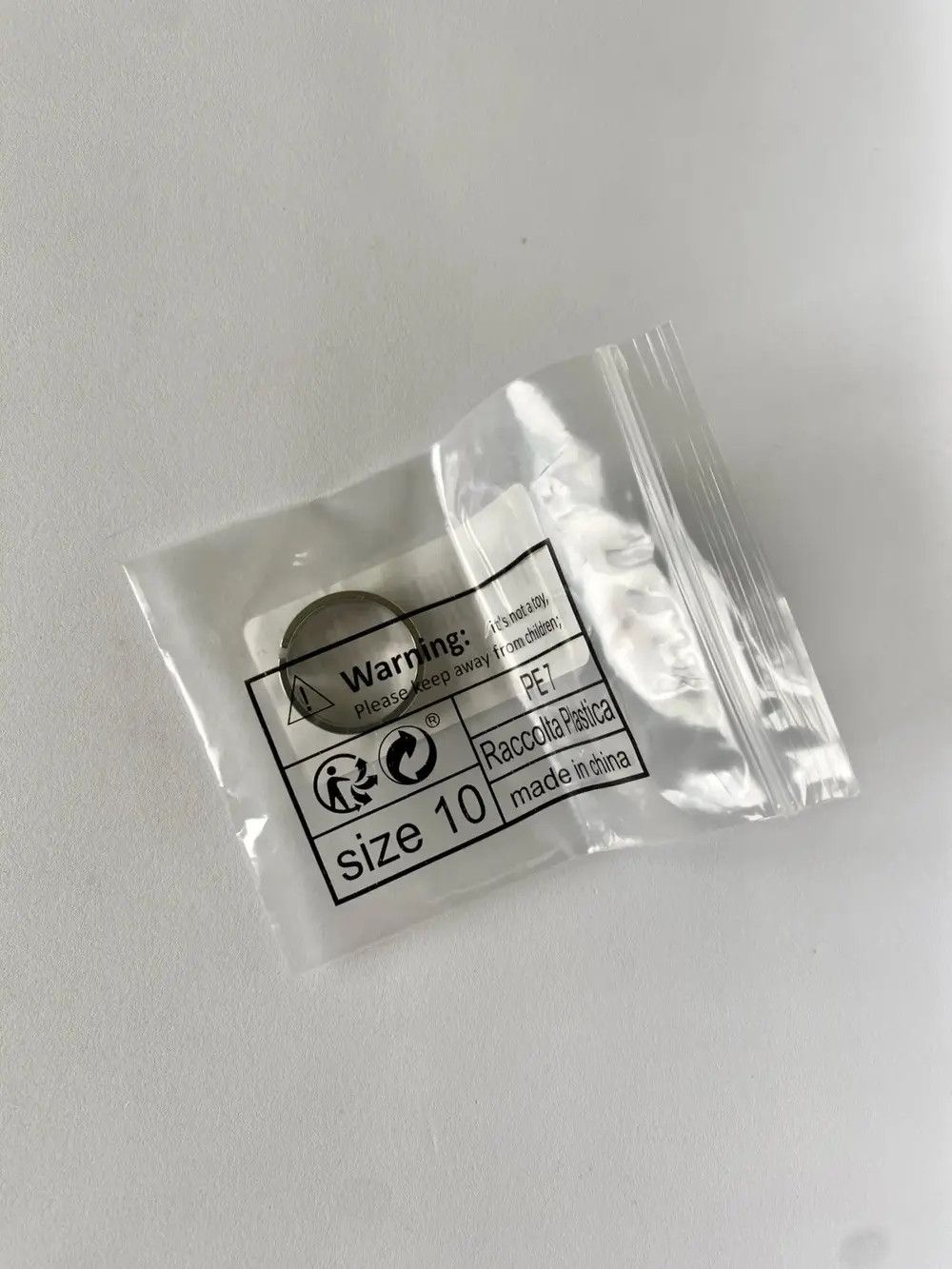 Jewelry Simple Stainless Steel Ring ( size 7-11 ) Size ONE SIZE - 3 Thumbnail
