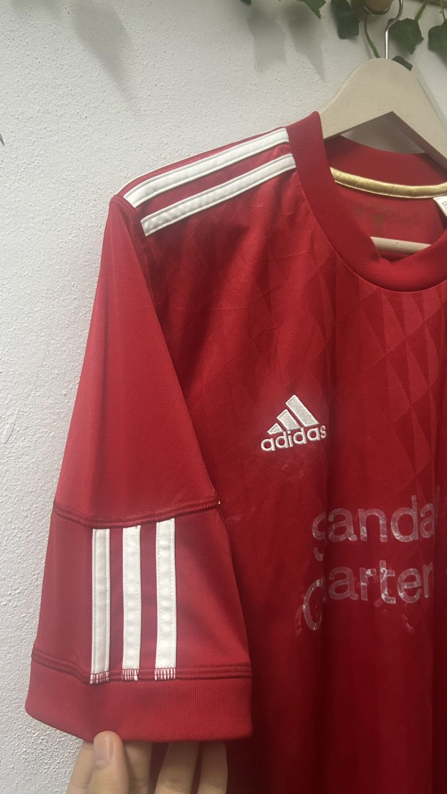 Adidas Vintage Adidas Liverpool 10/11 + Nameset (Torres) Size US XL / EU 56 / 4 - 5 Thumbnail