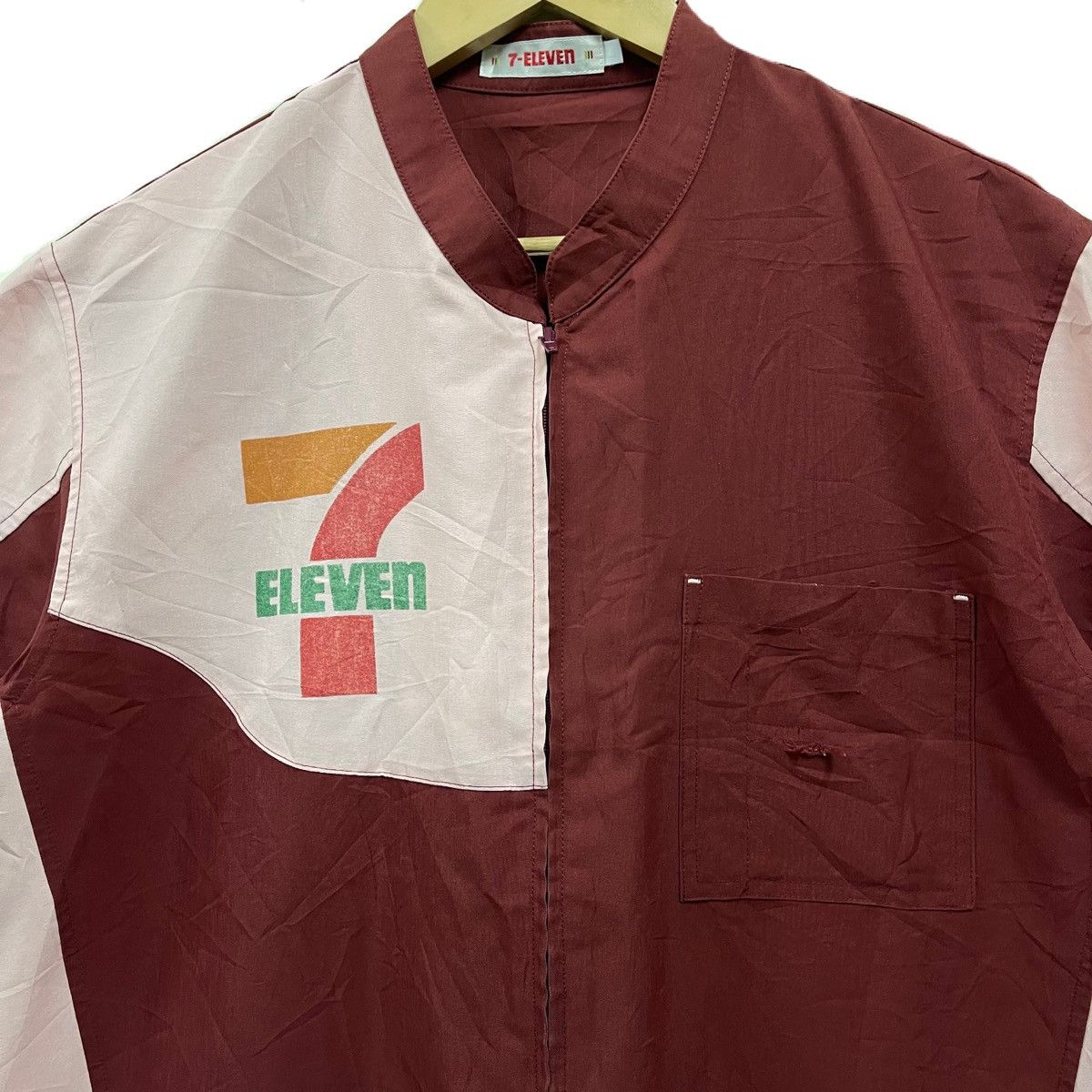 If Six Was Nine Vintage 7 Eleven uniform worker zipper 2pieces Size US L / EU 52-54 / 3 - 8 Thumbnail