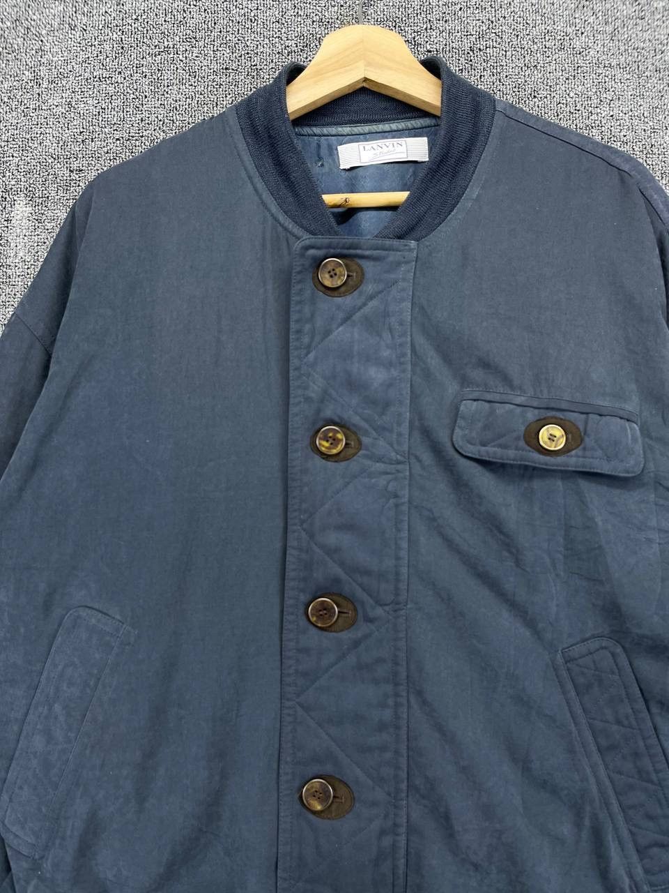 Lanvin Vintage Lanvin Rare Bomber Style Jacket Size US XL / EU 56 / 4 - 5 Thumbnail