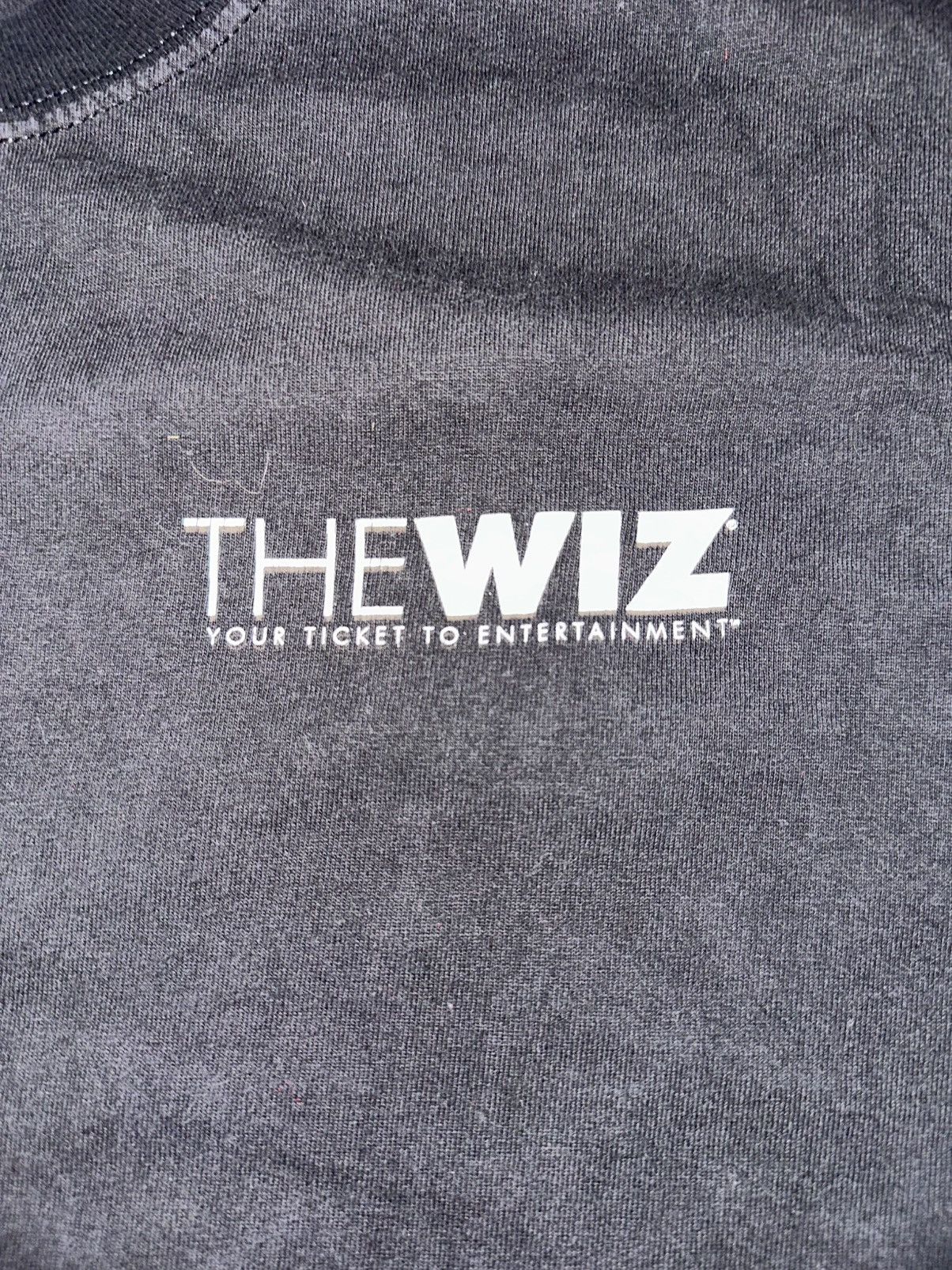 Gildan × Vintage Vintage The Wiz Your Ticket to Entertainment T-Shirt Size US XL / EU 56 / 4 - 3 Thumbnail