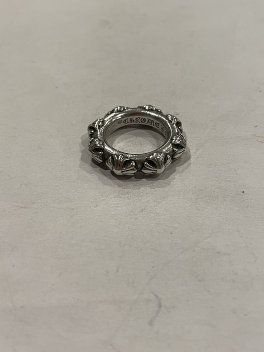 Chrome Hearts RARE Chrome Hearts Cross Band Ring Size 5.5 US