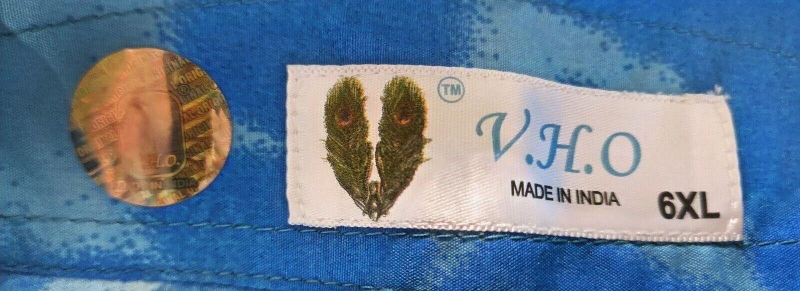 Designer V.H.O. Hawaiian Print Shirt Size 6XL Size US XXL / EU 58 / 5 - 5 Thumbnail
