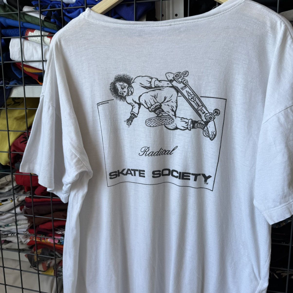 Vintage Vintage 1988 Skate Society x Dennis the Menace T-shirt Size US L / EU 52-54 / 3 - 10 Thumbnail