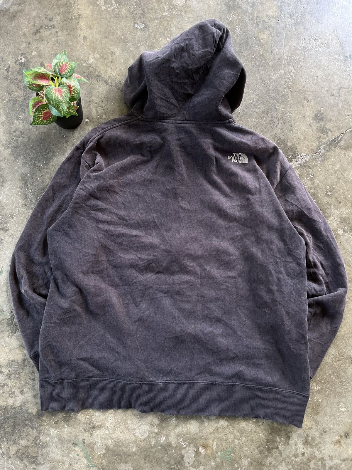Japanese Brand × The North Face The North Face Big Logo Zipper Hoodie Distressed Size US L / EU 52-54 / 3 - 2 Thumbnail
