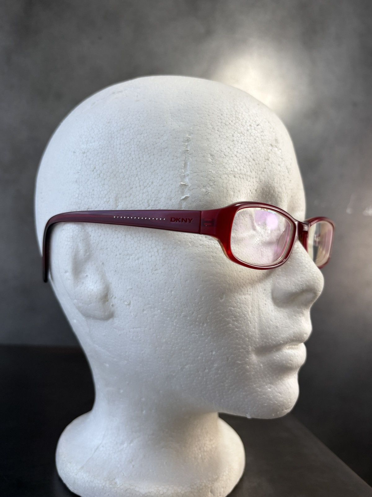DKNY 2000s Vintage DKNY Eyeglasses Frames Studded Y2K Bayonetta Size ONE SIZE - 13 Thumbnail