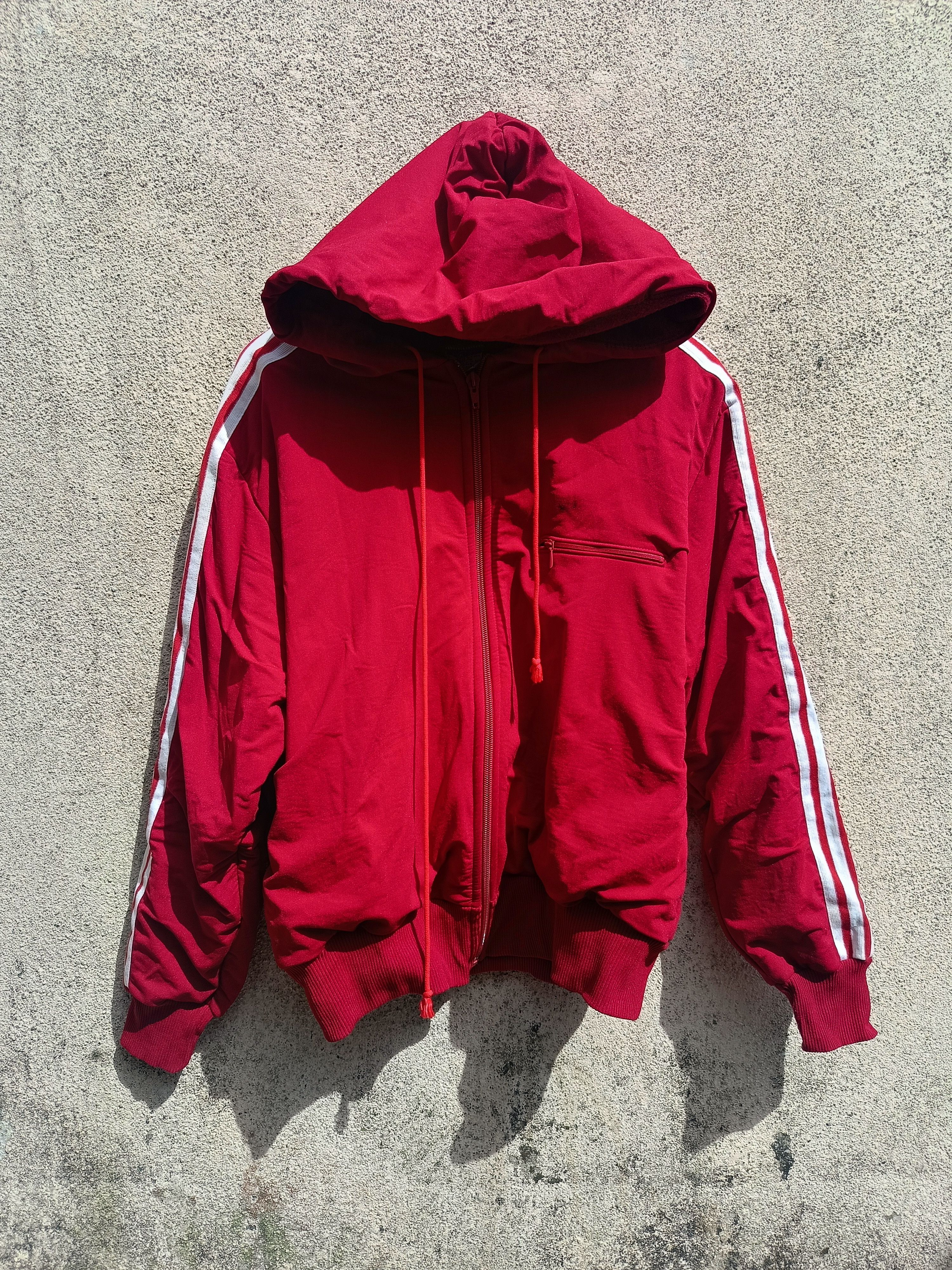Adidas Vintage 60's Adidas Sweater Hoodie Zip Up Opti Zipper Size US M / EU 48-50 / 2 - 2 Thumbnail