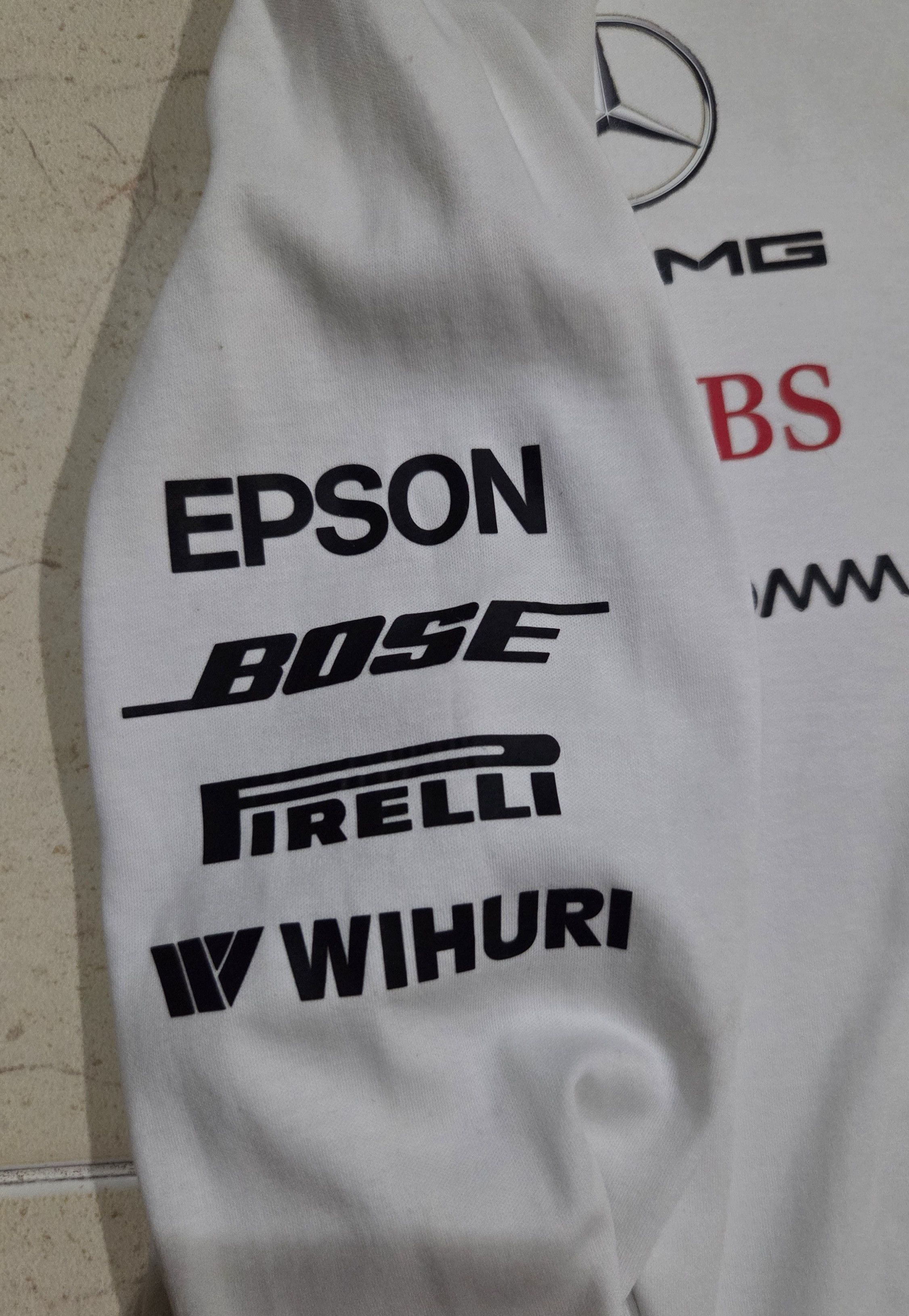 Tommy Hilfiger 2018 LH Issue Driver Tee Mercedes-AMG PETRONAS F1 Size US M / EU 48-50 / 2 - 7 Thumbnail