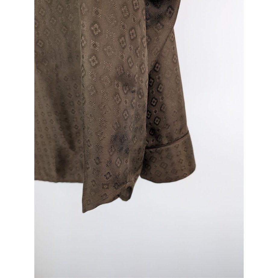 Saint Laurent Paris o1rshd1 Button Shirt in Brown Size US S / EU 44-46 / 1 - 13 Thumbnail