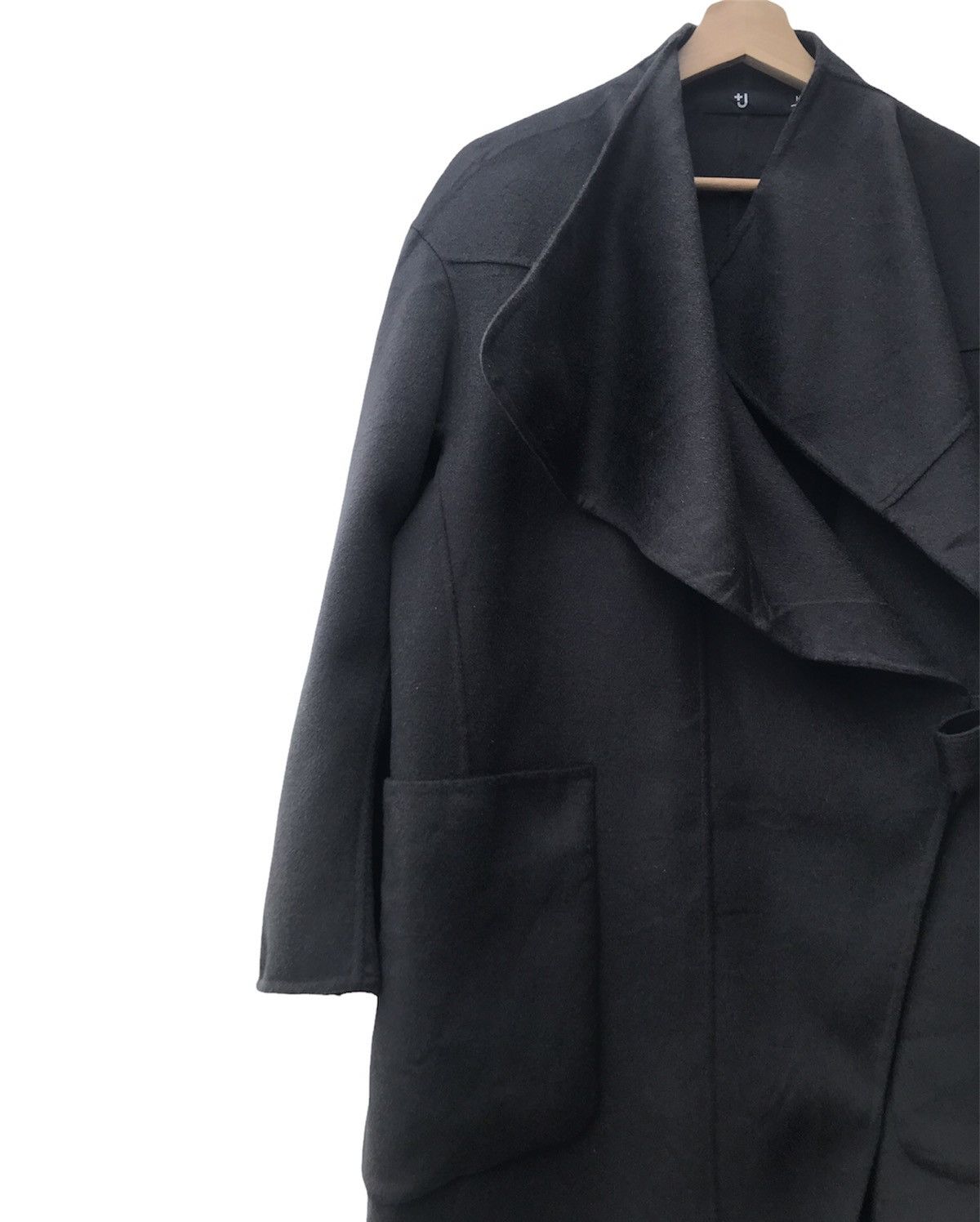 Jil Sander × Uniqlo +J Cashmere Blend Collarless Coat Size M / US 6-8 / IT 42-44 - 6 Thumbnail