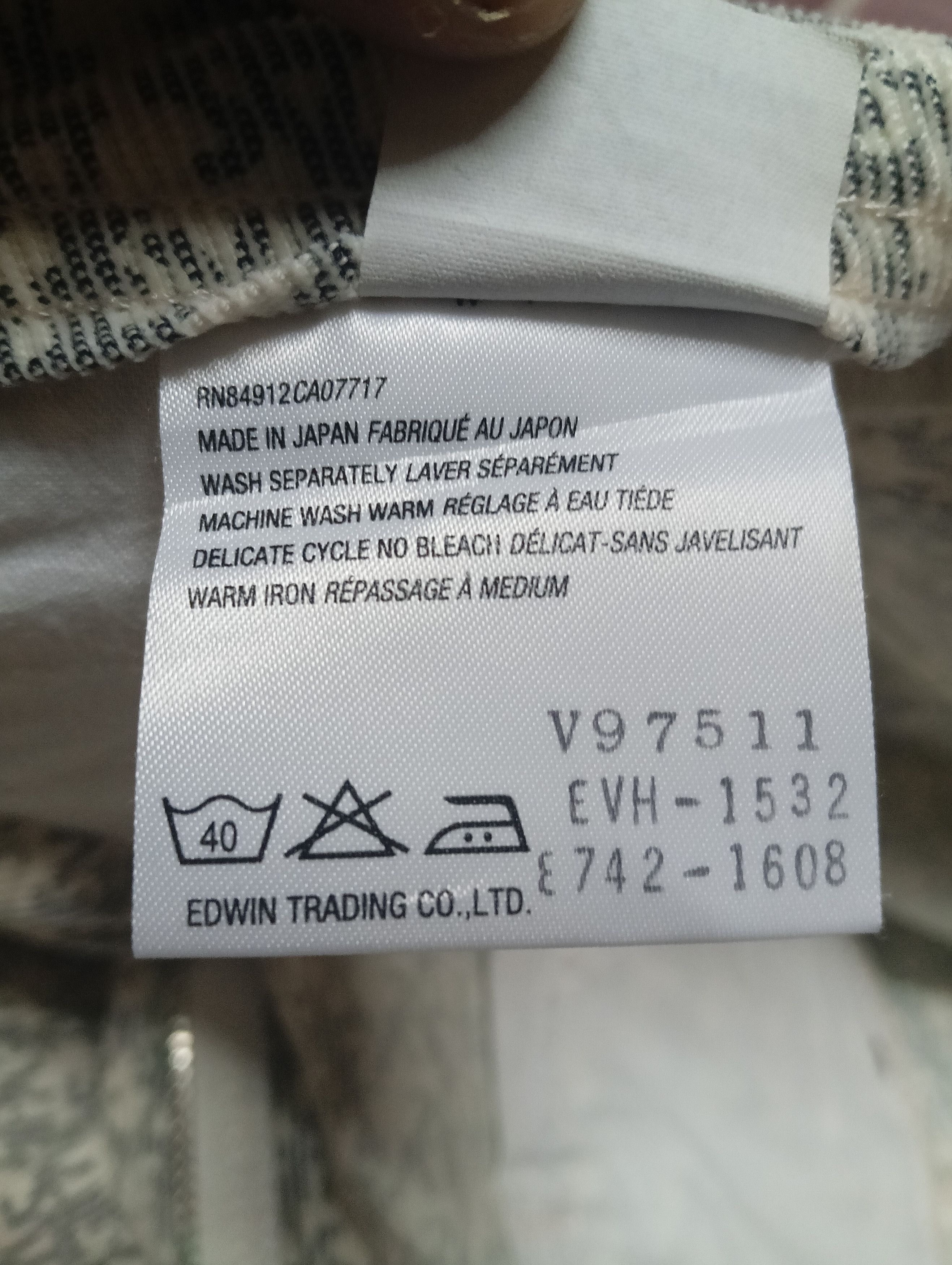 Edwin × Japanese Brand something edwin vienus jeans fullprint coudroy flared Size 28" / US 6 / IT 42 - 7 Thumbnail