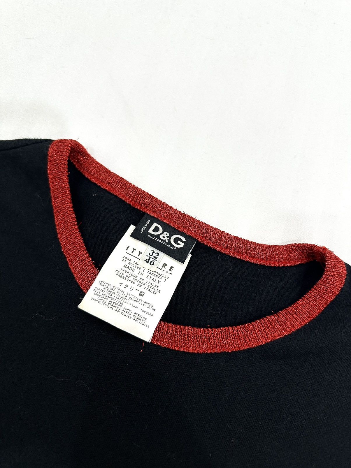 Dolce & Gabbana DOLCE & GABANNA “Modern Beauty” Graphic Tank top Size S / US 4 / IT 40 - 3 Thumbnail