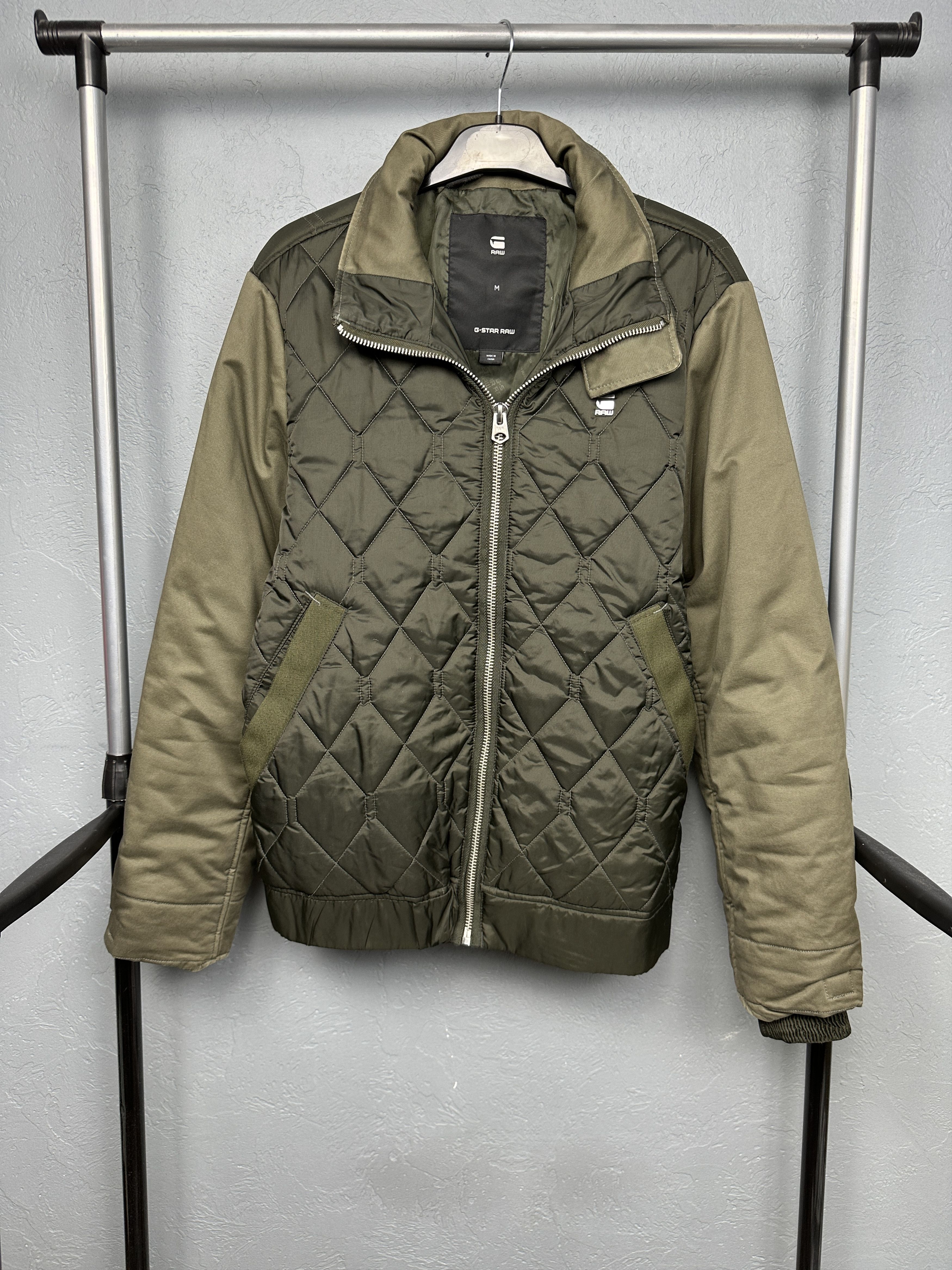 G-Star G Star Raw Mens Meefic Quilted Overshirt Jacket Size US M / EU 48-50 / 2 - 1 Thumbnail