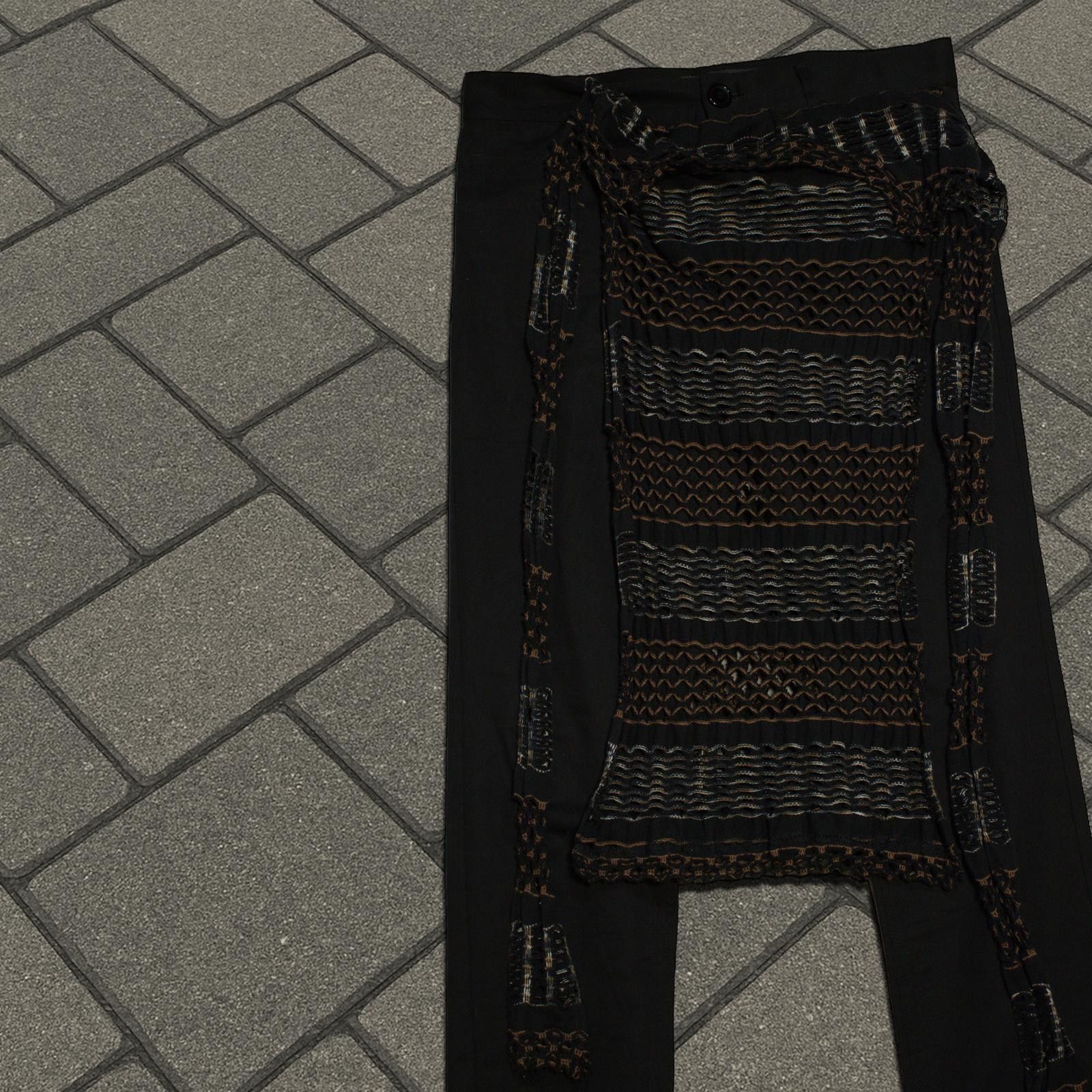 Raf Simons SS06 Raf Simons Knit Front Zombie Pants Size US 28 / EU 44 - 2 Thumbnail