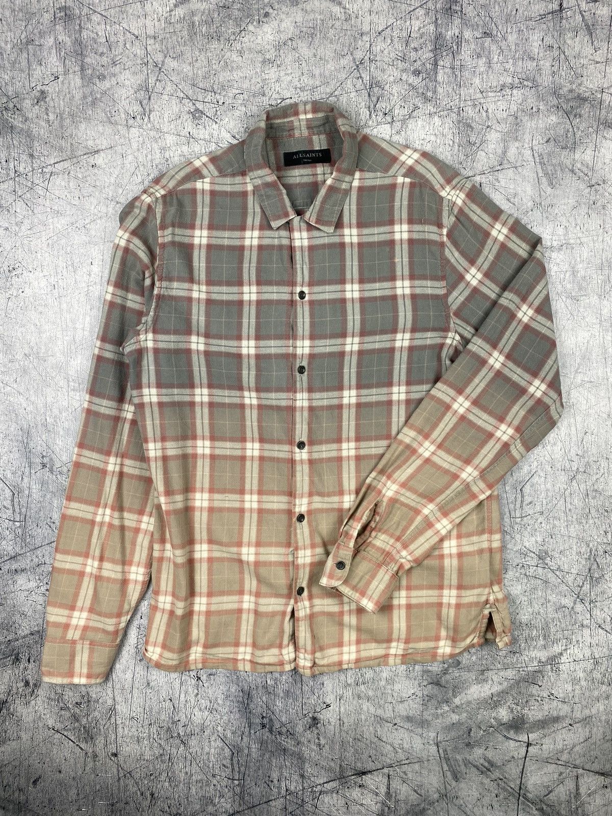 Allsaints Allsaints Designer Button Up Shirt Size S Size US S / EU 44-46 / 1 - 2 Thumbnail