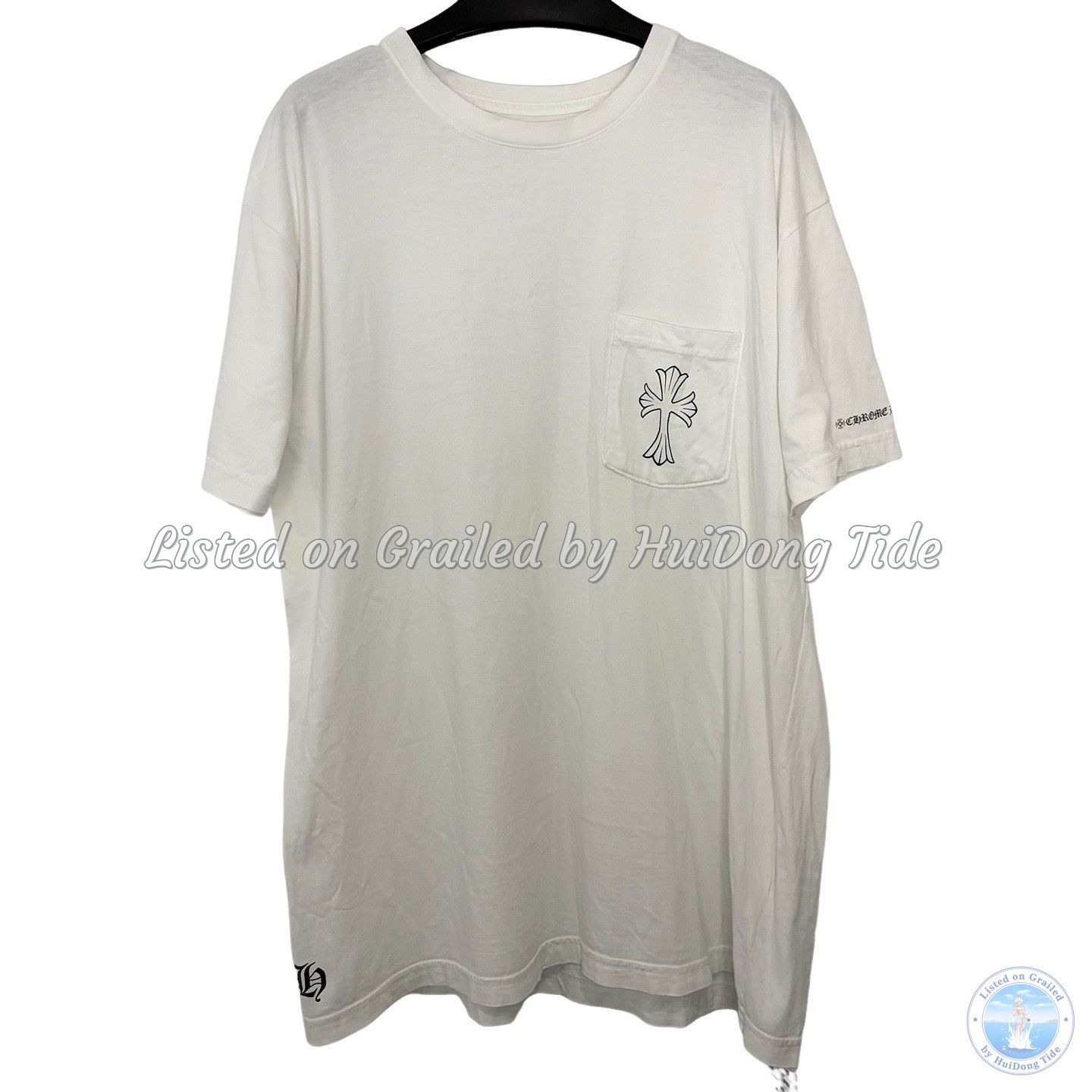 Chrome Hearts Chrome heart white pocket t shirt | Grailed