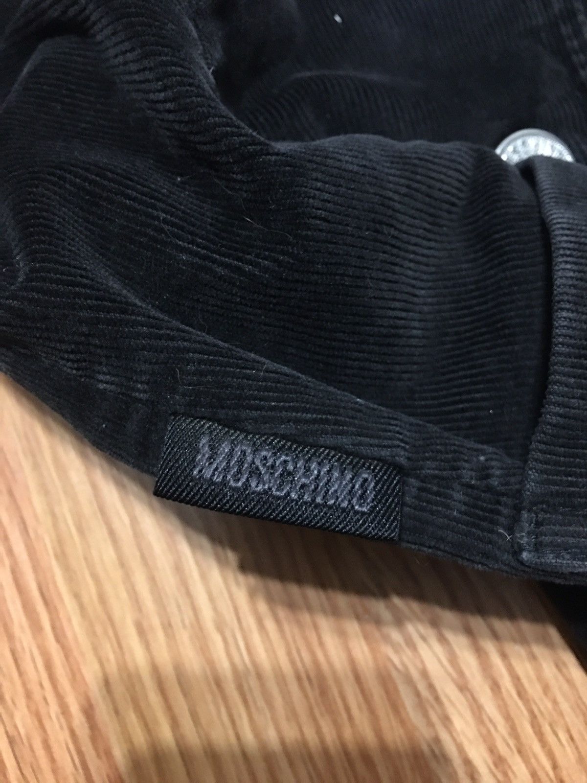 Designer × Moschino × Velvet Moschino Jeans Donna Womens Velvet Jacket Size EU38 US8 Size M / US 6-8 / IT 42-44 - 10 Thumbnail