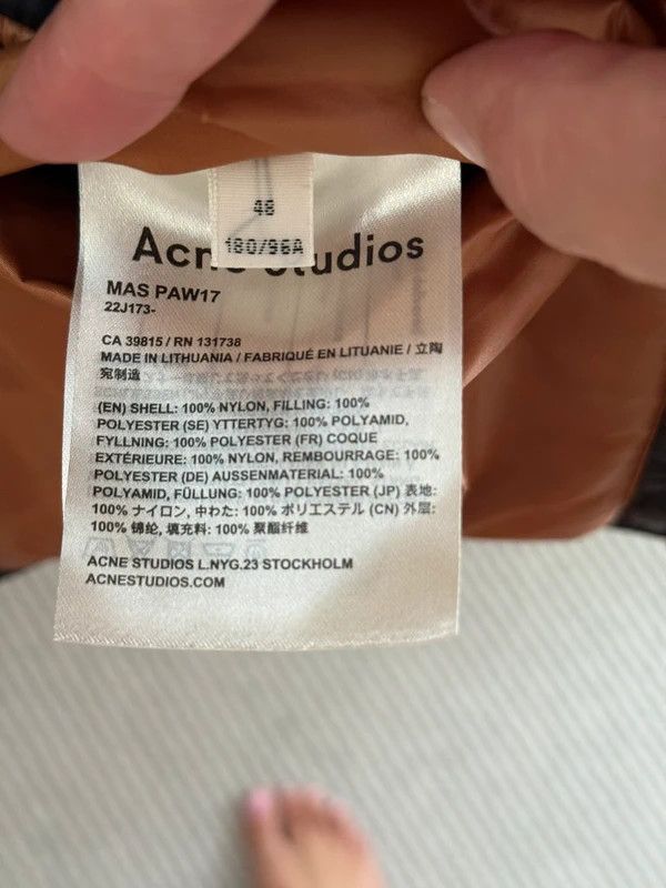 Acne Studios Acne Studios jacket quilted bomber black Size US M / EU 48-50 / 2 - 5 Thumbnail