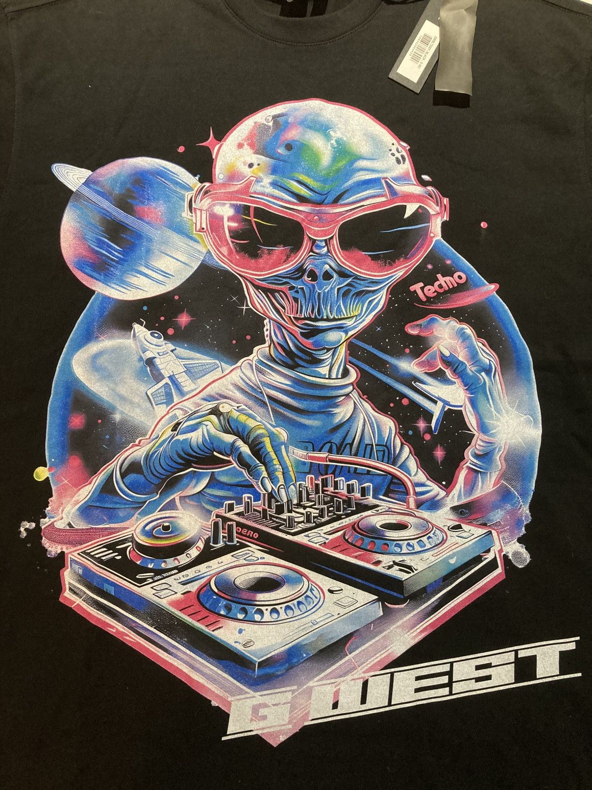 Other G-West Techno Alien T-shirt, Men’s size S/L, NWT! Size US L / EU 52-54 / 3 - 2 Thumbnail