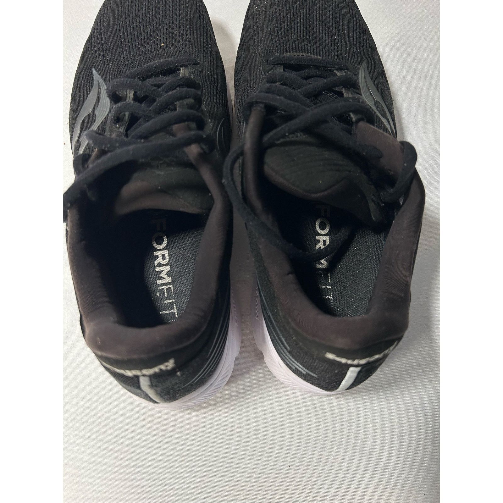 Saucony Men's Saucony Ride 14, Black/Gum, 11 D Medium Size US 11 / EU 44 - 4 Thumbnail