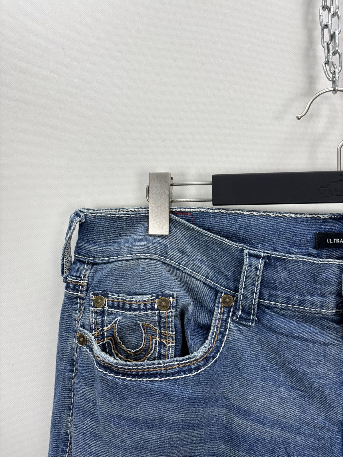 True Religion Mens jeans True Religion Size 40 Color Blue Size US 40 / EU 56 - 5 Thumbnail