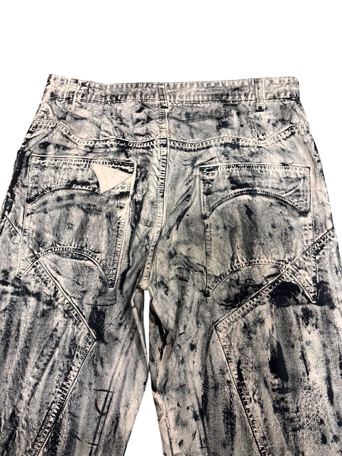 Other JJJ Los Angeles Painted Flare Stack Jeans 34 Jackjohnjr Size US 34 / EU 50 - 9 Thumbnail