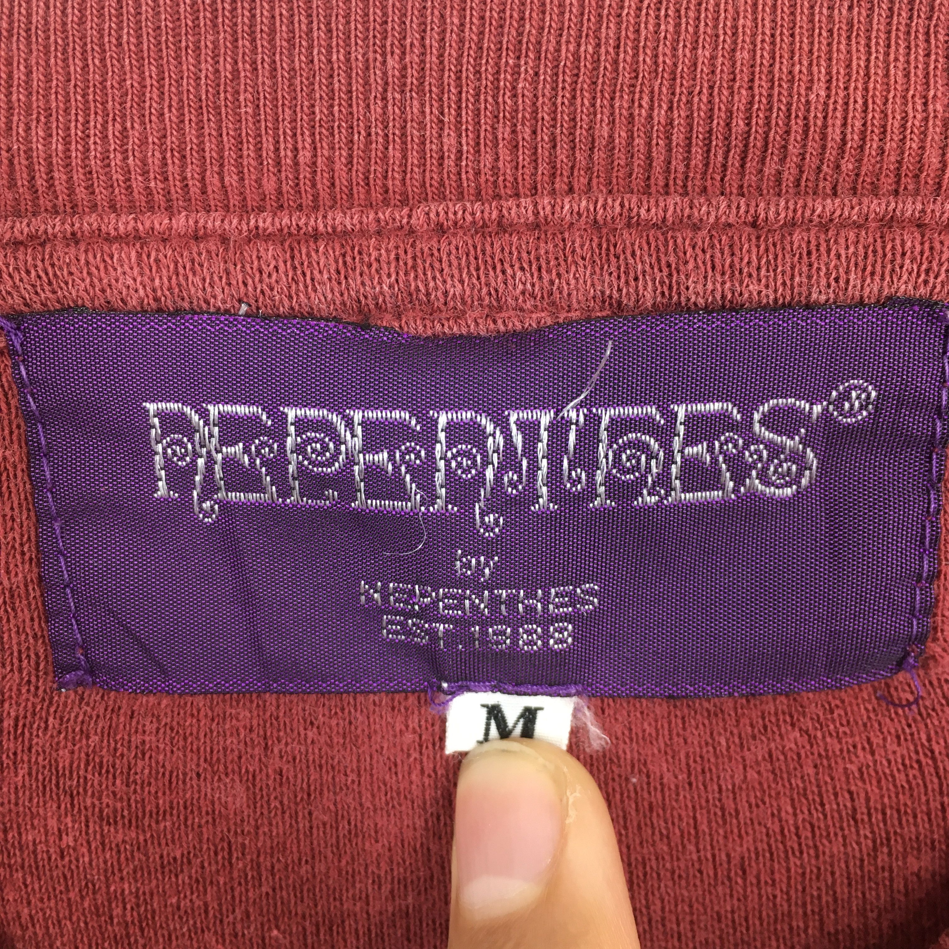 Needles × Nepenthes Vintage Nepenthes Hogg Japan Women Tshirt Medium Size M / US 6-8 / IT 42-44 - 5 Thumbnail