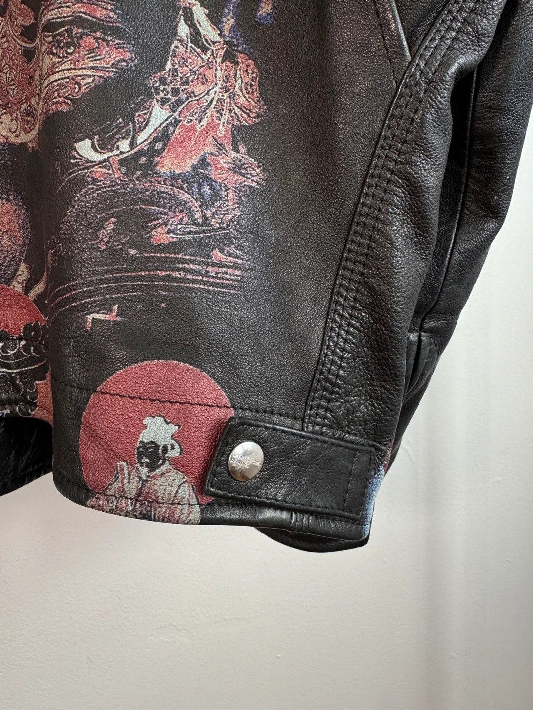 Enfants Riches Deprimes 🚭 GRAIL 🚭 AW 2022 "HIMALAYAN JUNKIE" LEATHER JACKET Size US XL / EU 56 / 4 - 10 Thumbnail