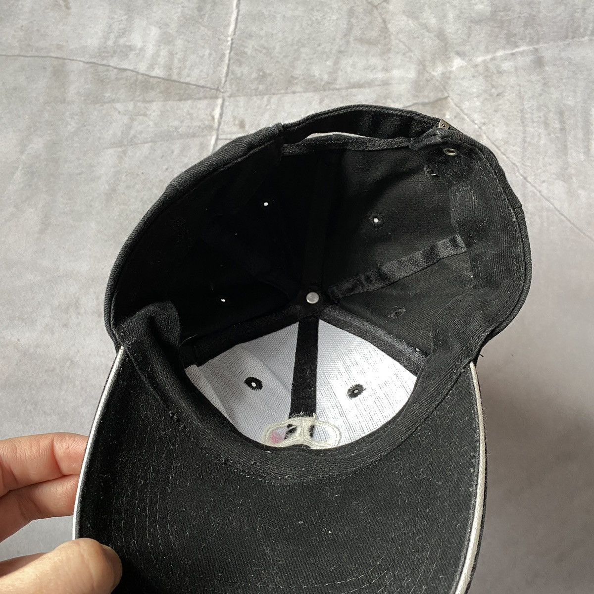 Mercedes-Benz × Vintage Vintage Mercedes Benz Hype Cap Hat Embroidered Logo 90s Size ONE SIZE - 4 Thumbnail
