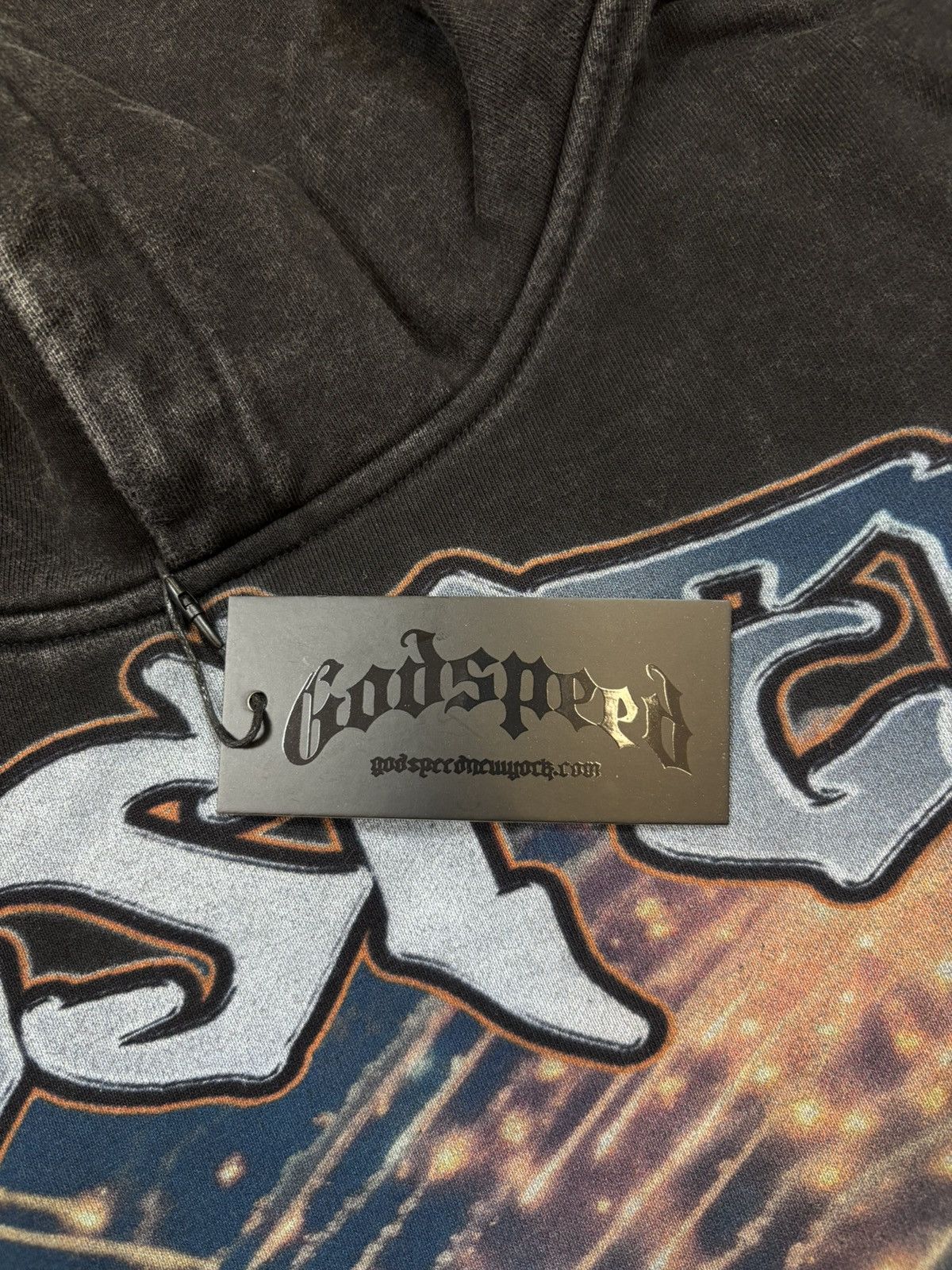 Godspeed Godspeed R.O.R. Hoodie, Washed Black Size US XXL / EU 58 / 5 - 9 Thumbnail
