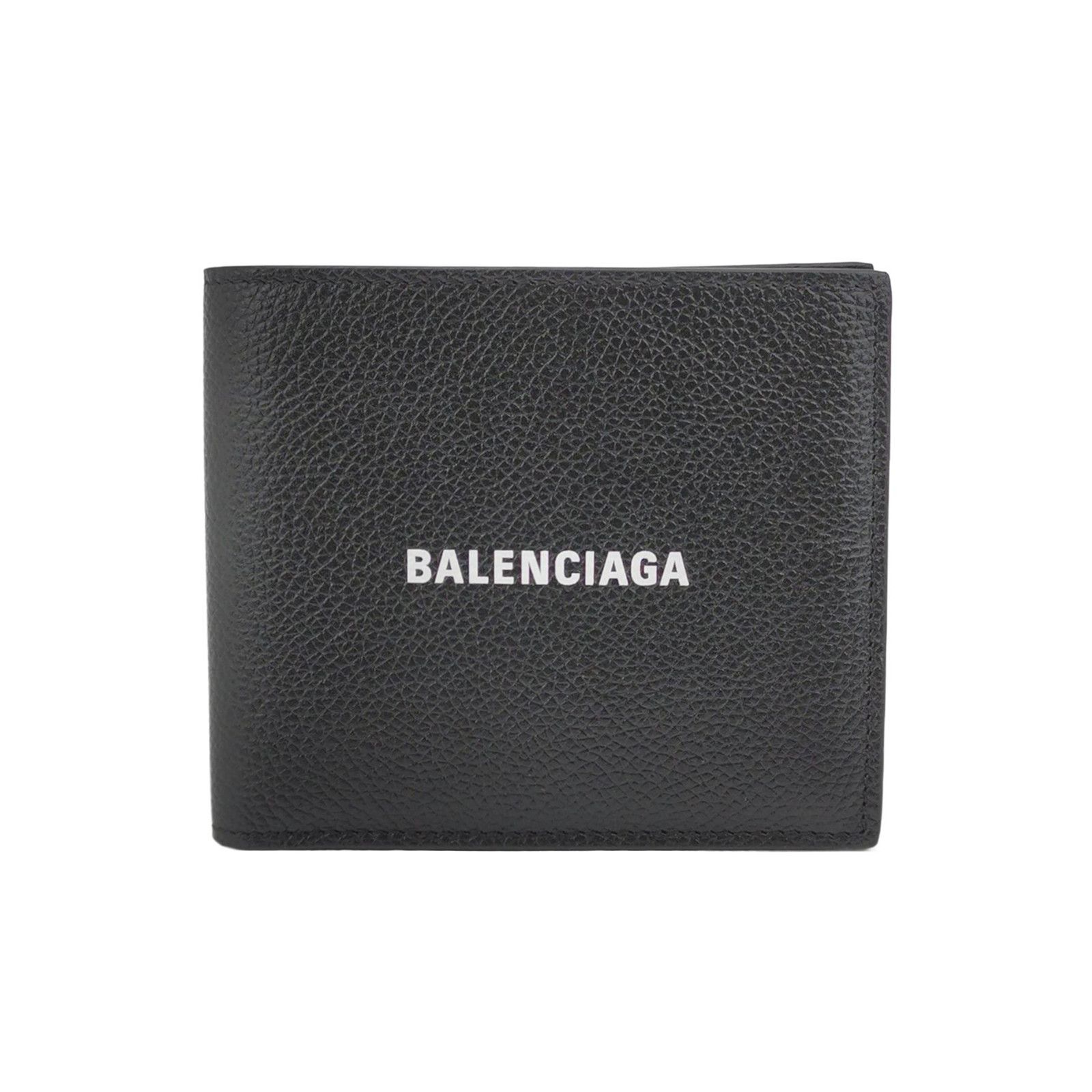 Balenciaga Balenciaga Leather Letter Logo Bifold Wallet Size ONE SIZE - 1 Thumbnail