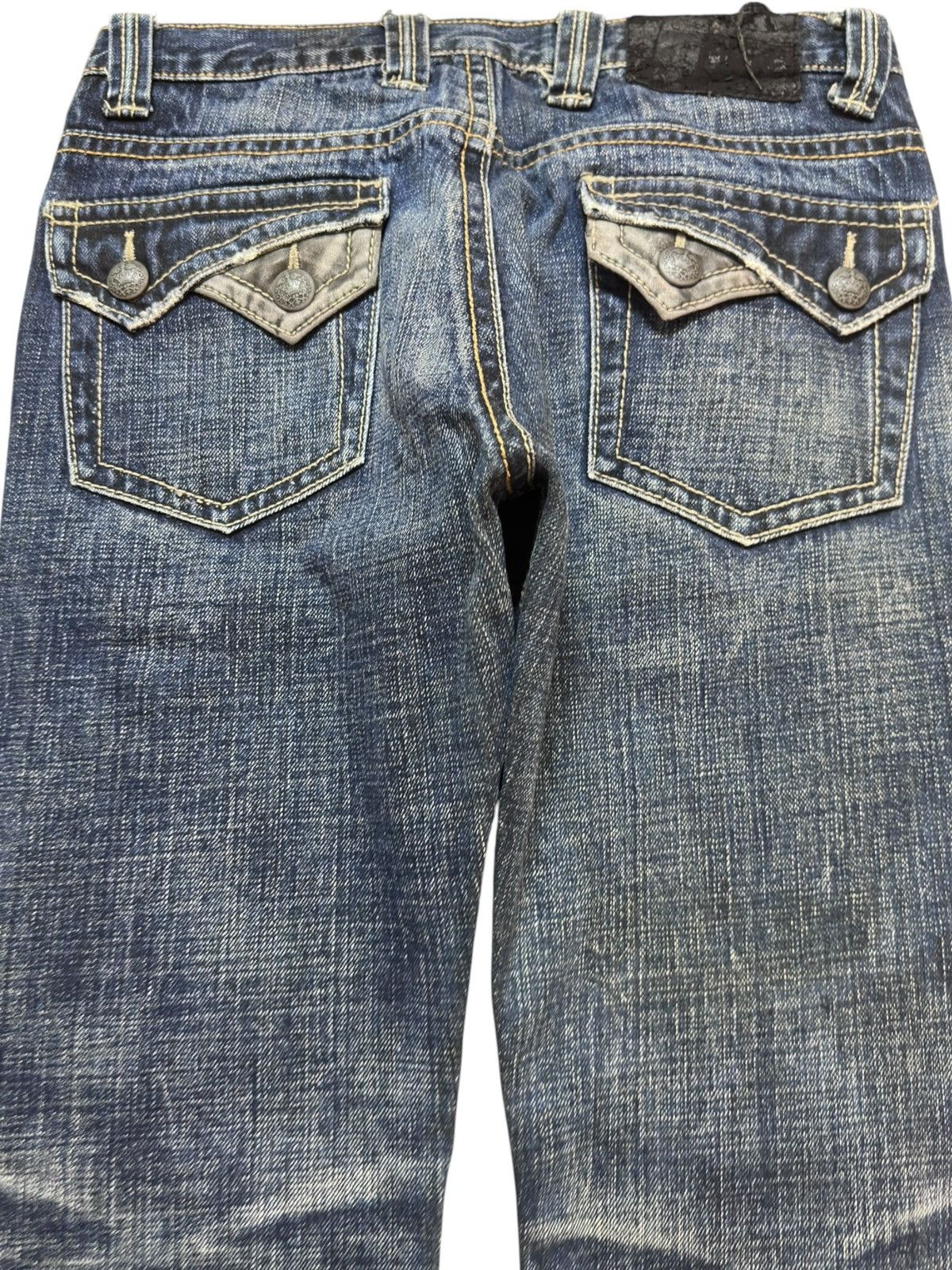 Hysteric Glamour Vintage Donon Whiskers Grunge Denim Size US 30 / EU 46 - 8 Thumbnail
